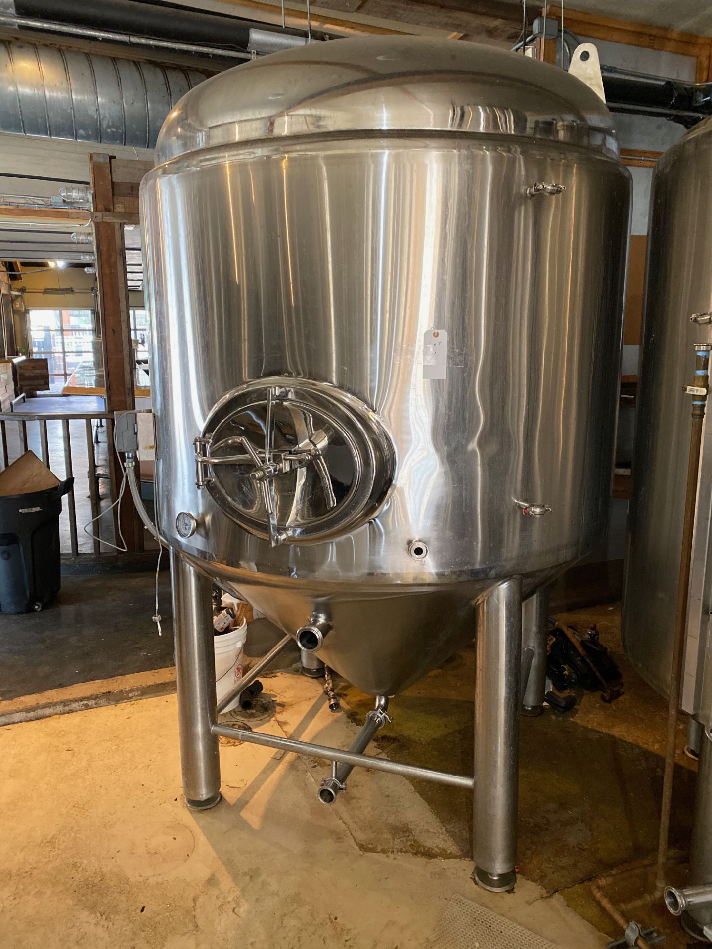 2014 Criveller 20 BBL Fermentation Vessel, 304 Stainless Steel, Sidew | Sub to Bulk | Rig Fee: $500