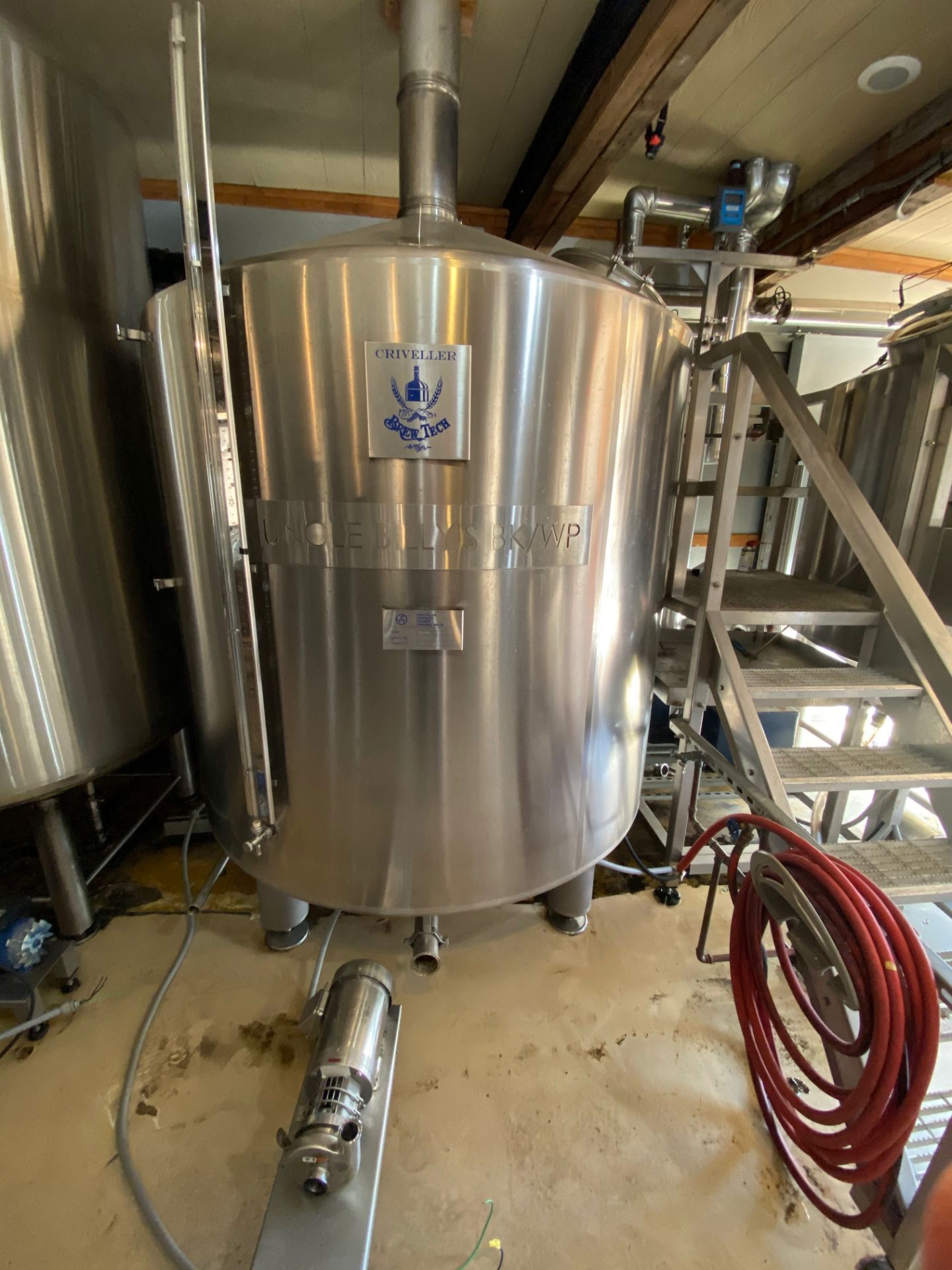 2014 Criveller 20 BBL Brewhouse, 2-Vessel System, Jacketed Mash/Laute | Sub to Bulk | Rig Fee: $1500 - Image 5 of 14
