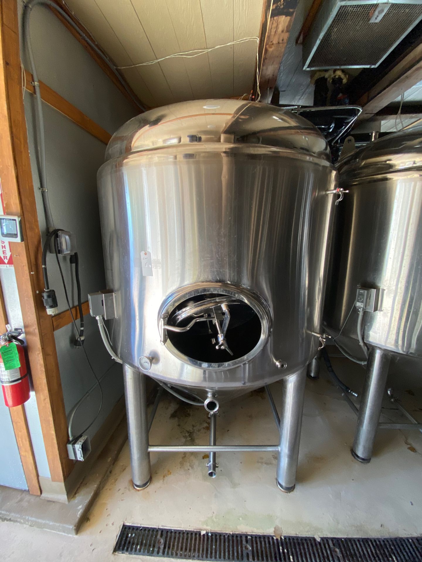 2014 Criveller 20 BBL Fermentation Vessel, 304 Stainless Steel, Sidew | Sub to Bulk | Rig Fee: $500