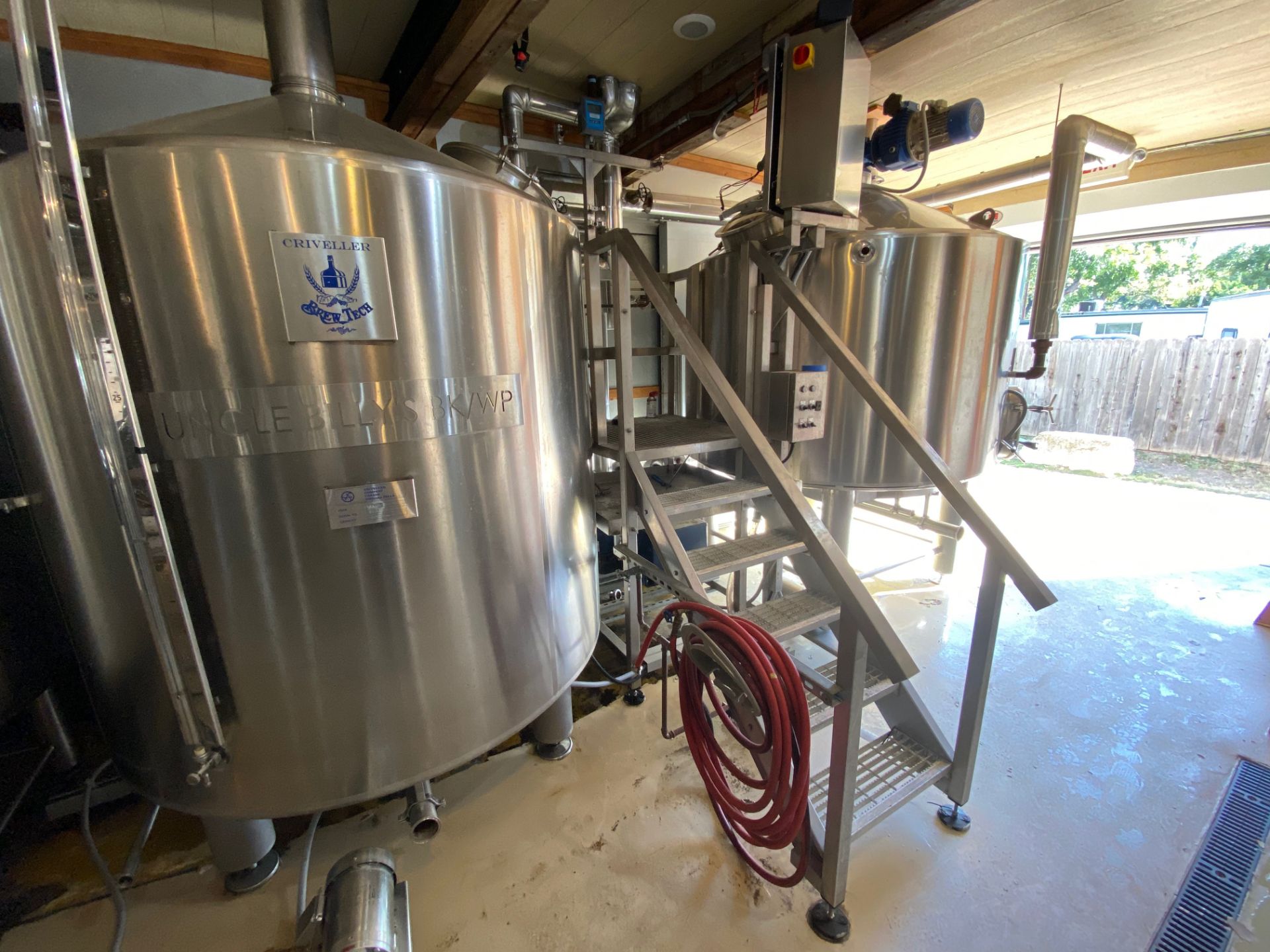 2014 Criveller 20 BBL Brewhouse, 2-Vessel System, Jacketed Mash/Laute | Sub to Bulk | Rig Fee: $1500 - Image 6 of 14