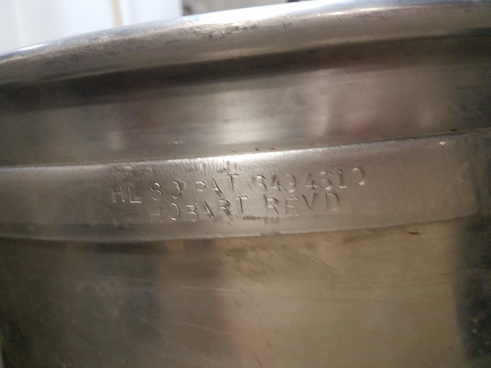 Hobart 140 Quart Bowl Mixer, M# V-1401, S/N 31-1147-436, W/ 80 Quart Bowl, Bowl Dol | Rig Fee: $200 - Image 5 of 5