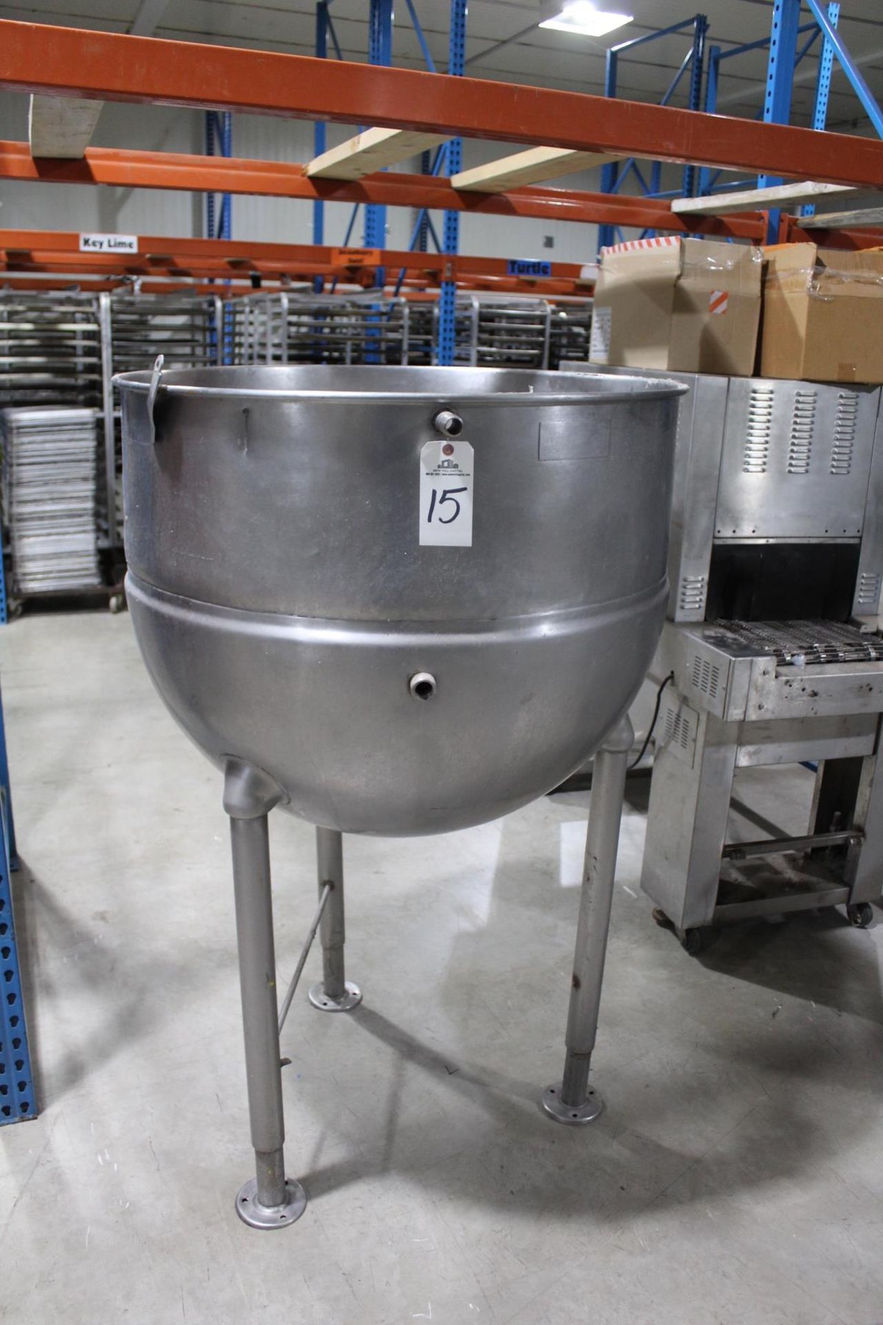 36" X 30" Deep Jacketed Kettle, M# FT-100 SP | Rig Fee: $125