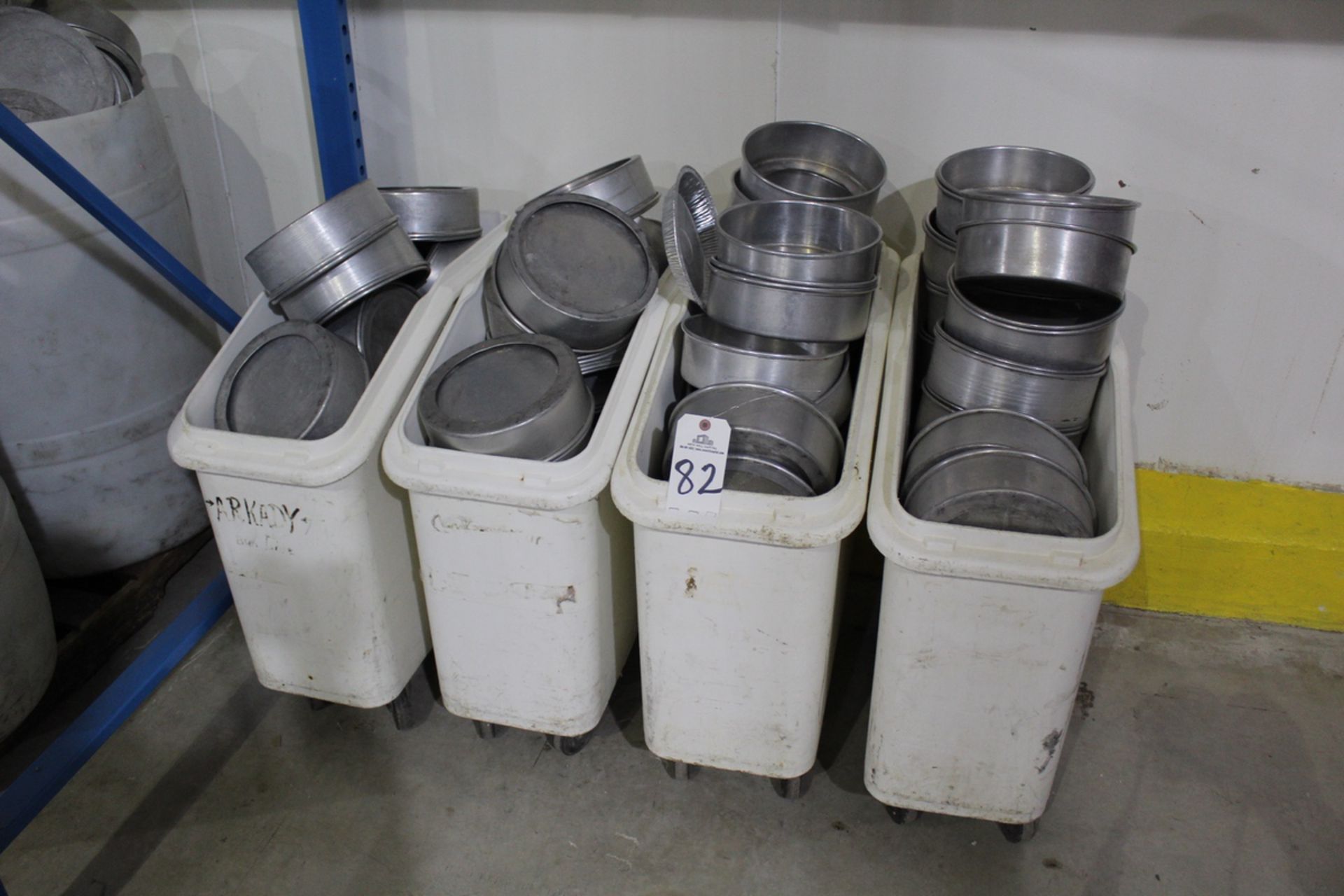 Lot of Approx. (96) 9" X 3" Deep Cake Baking Pans | Rig Fee: $25