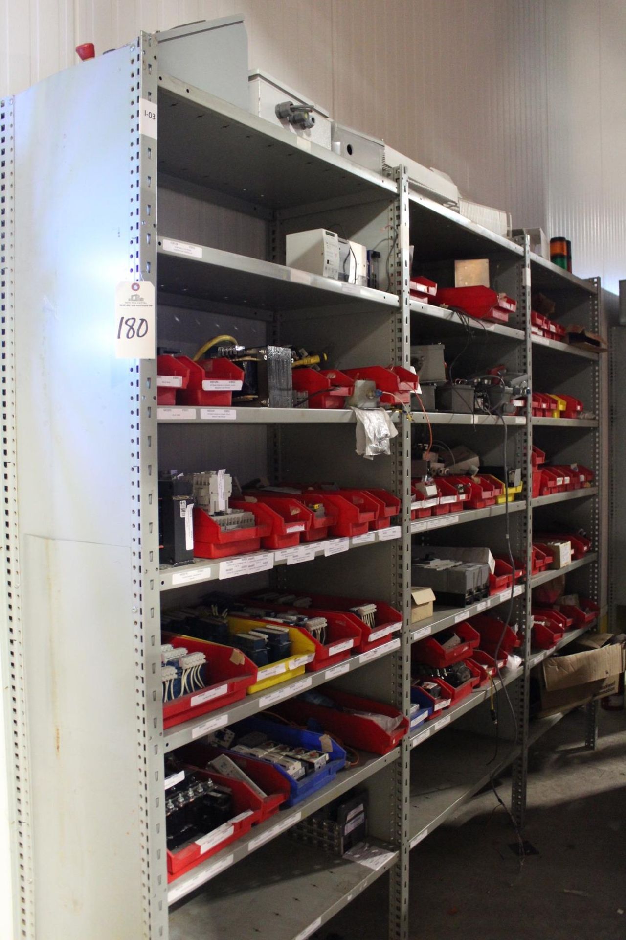 Contents of Storage Shelving, Electronic Components
