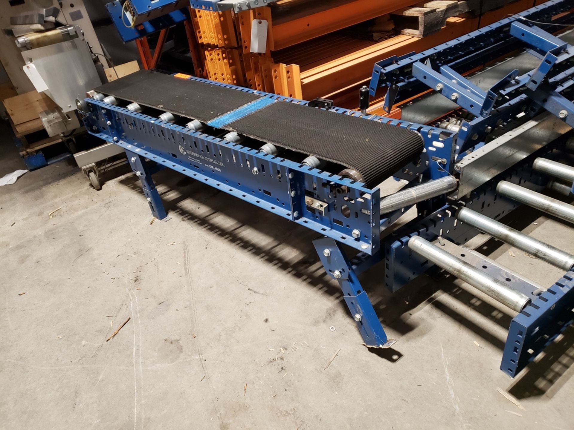 Lot of Power Feed Roller Conveyor - Image 5 of 5