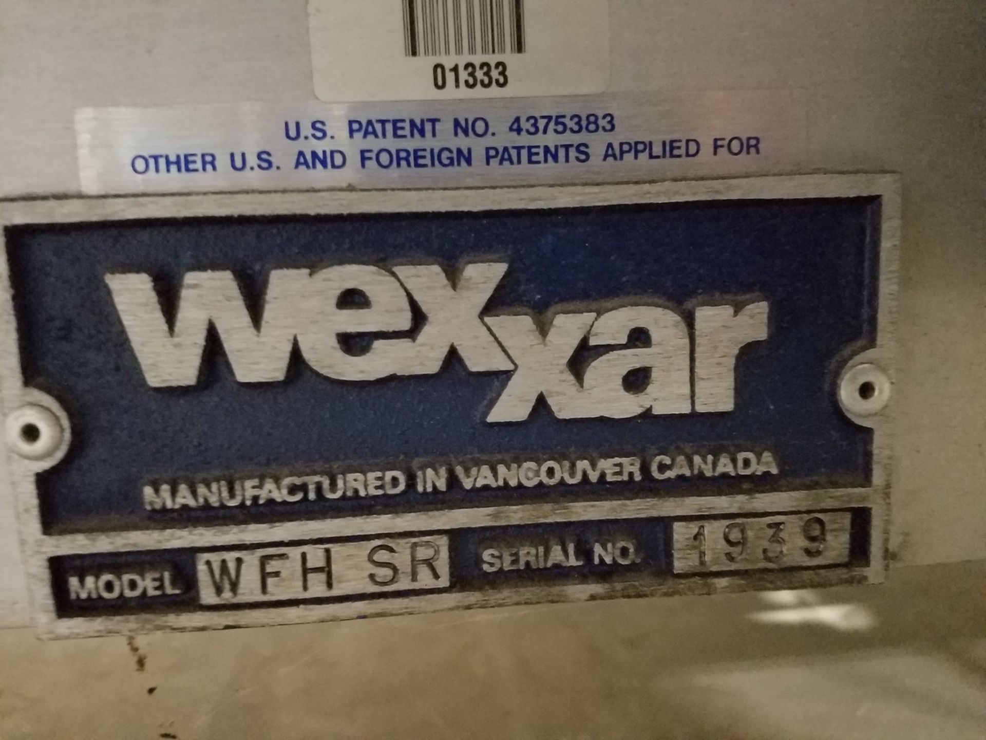 Wexxar Case Former, M# WFHSR, S/N 1939 - Image 2 of 6