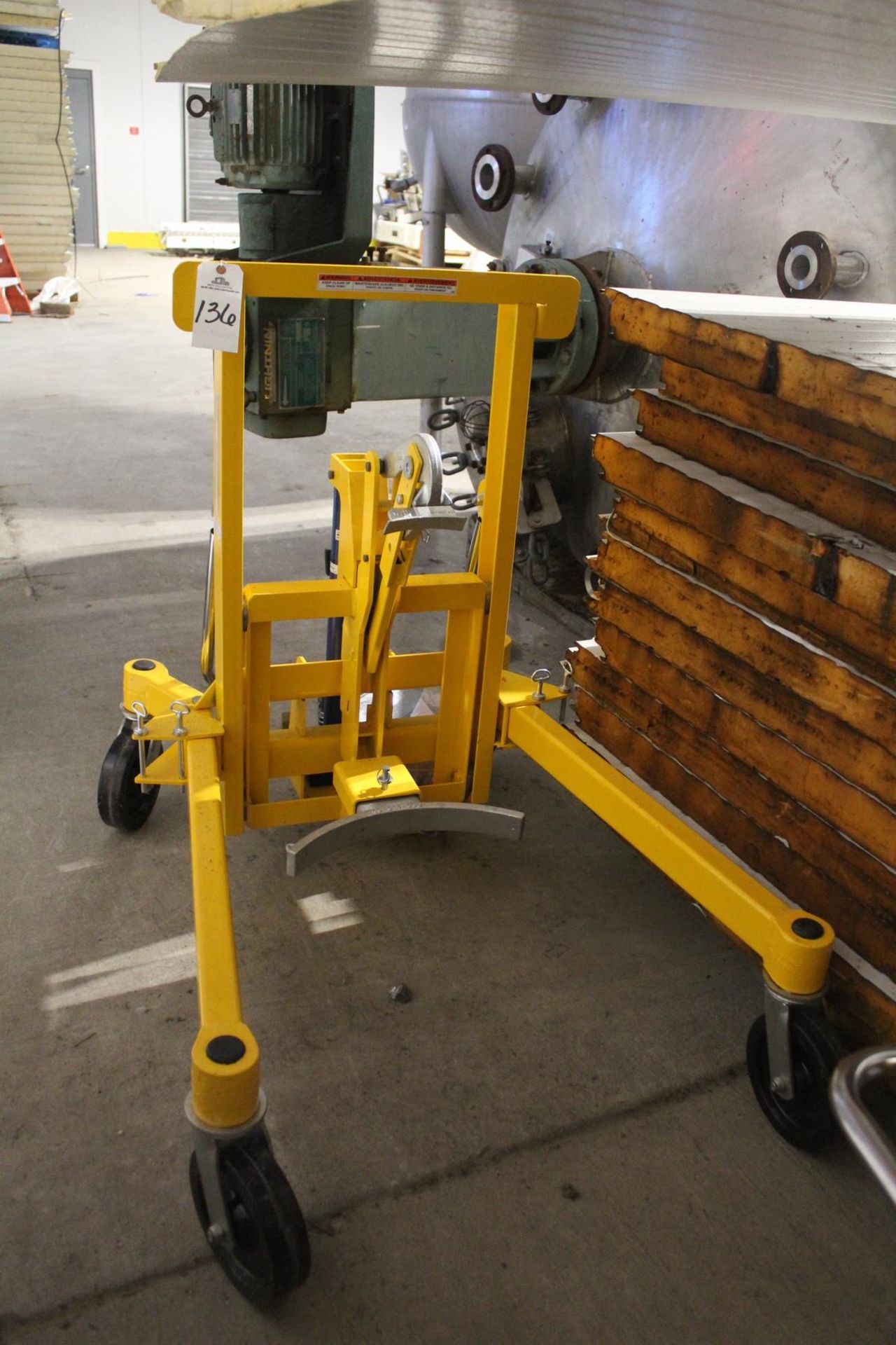 T&S Equipment 1,500 lb. Drum Carrier