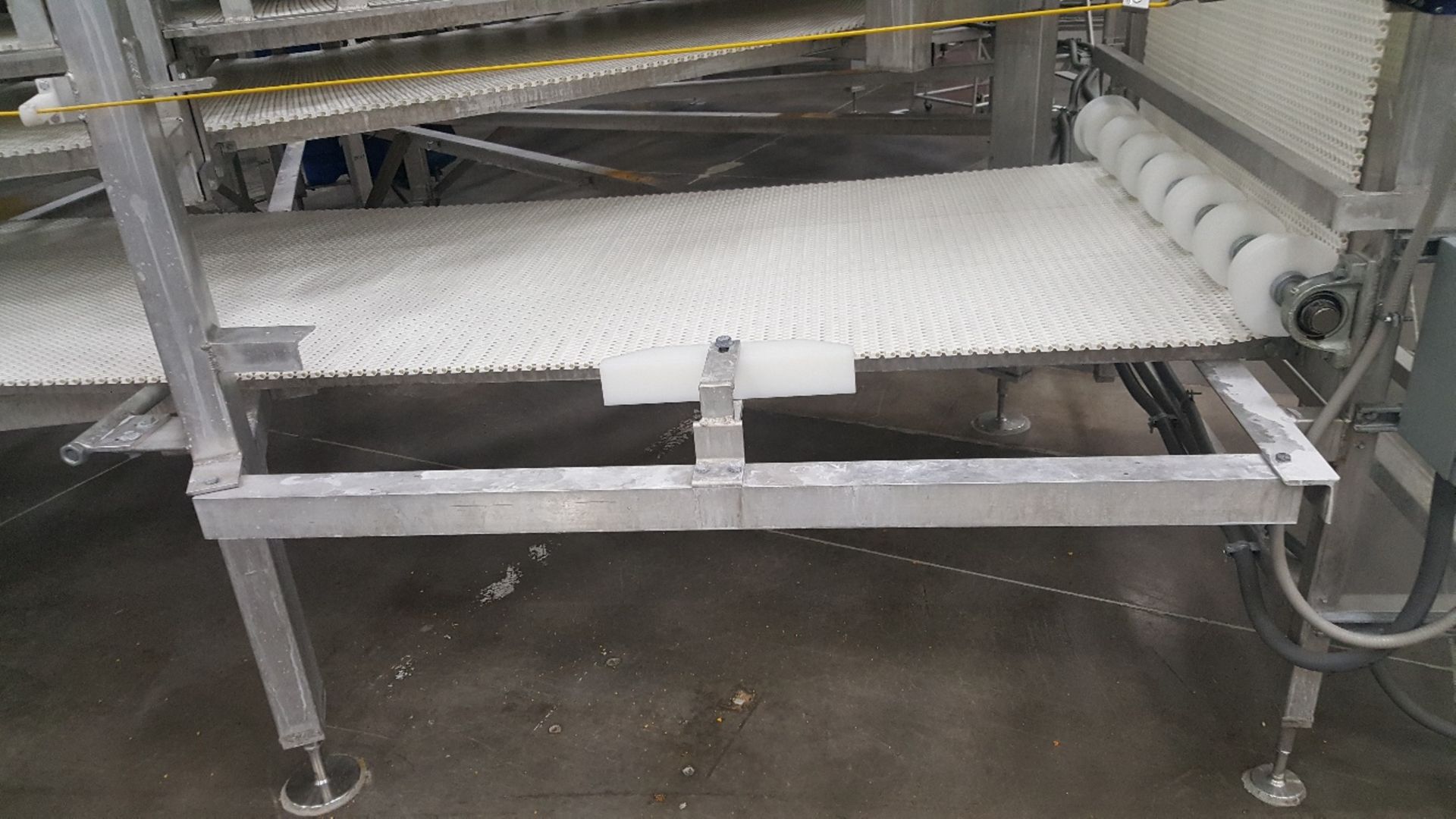 2014 IJ White Ambient Spiral Cooling Conveyor, 9-Tier, 26ft-8in Belt Outside Diameter, 48in Wide Int - Image 4 of 11