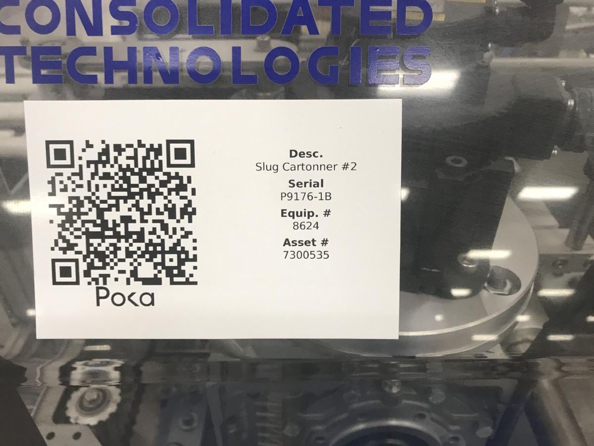 Consolidated Technologies Model HC-3200 Slug Cartoner, Automatic Servo, S/N: P9176-1B | Subj to Bulk - Image 2 of 2