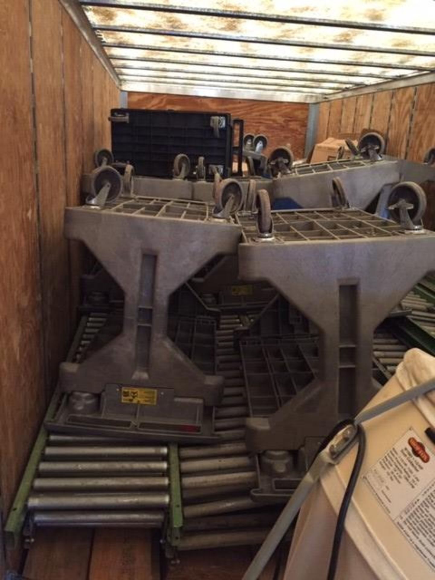 Contents Of Trailer, Air compressors, Dust Collectors, Stock Carts, Utility Carts, Lg Amount of Asst - Image 6 of 17