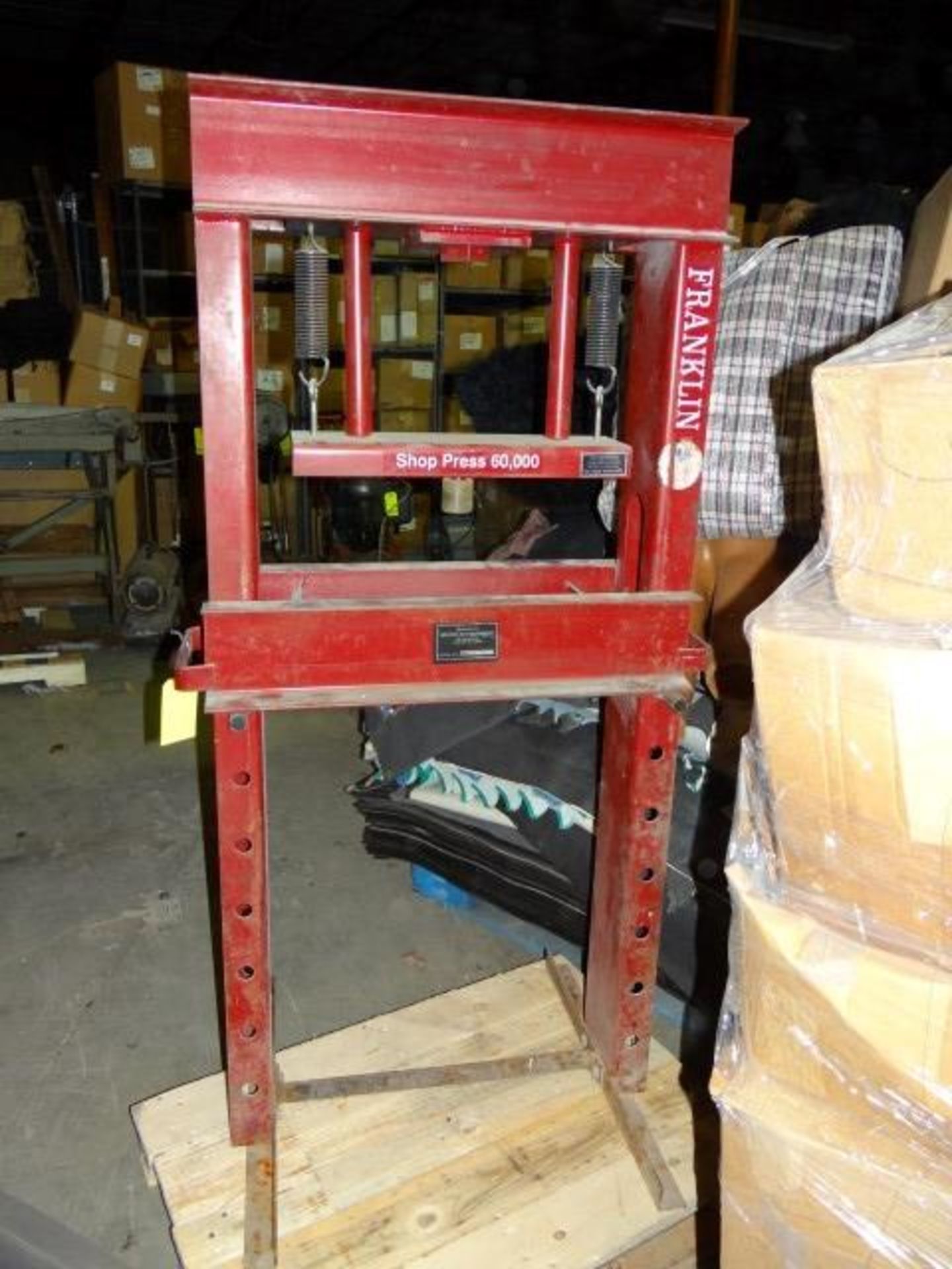 Franklin Shop Press CP-100. 30 Ton Capacity