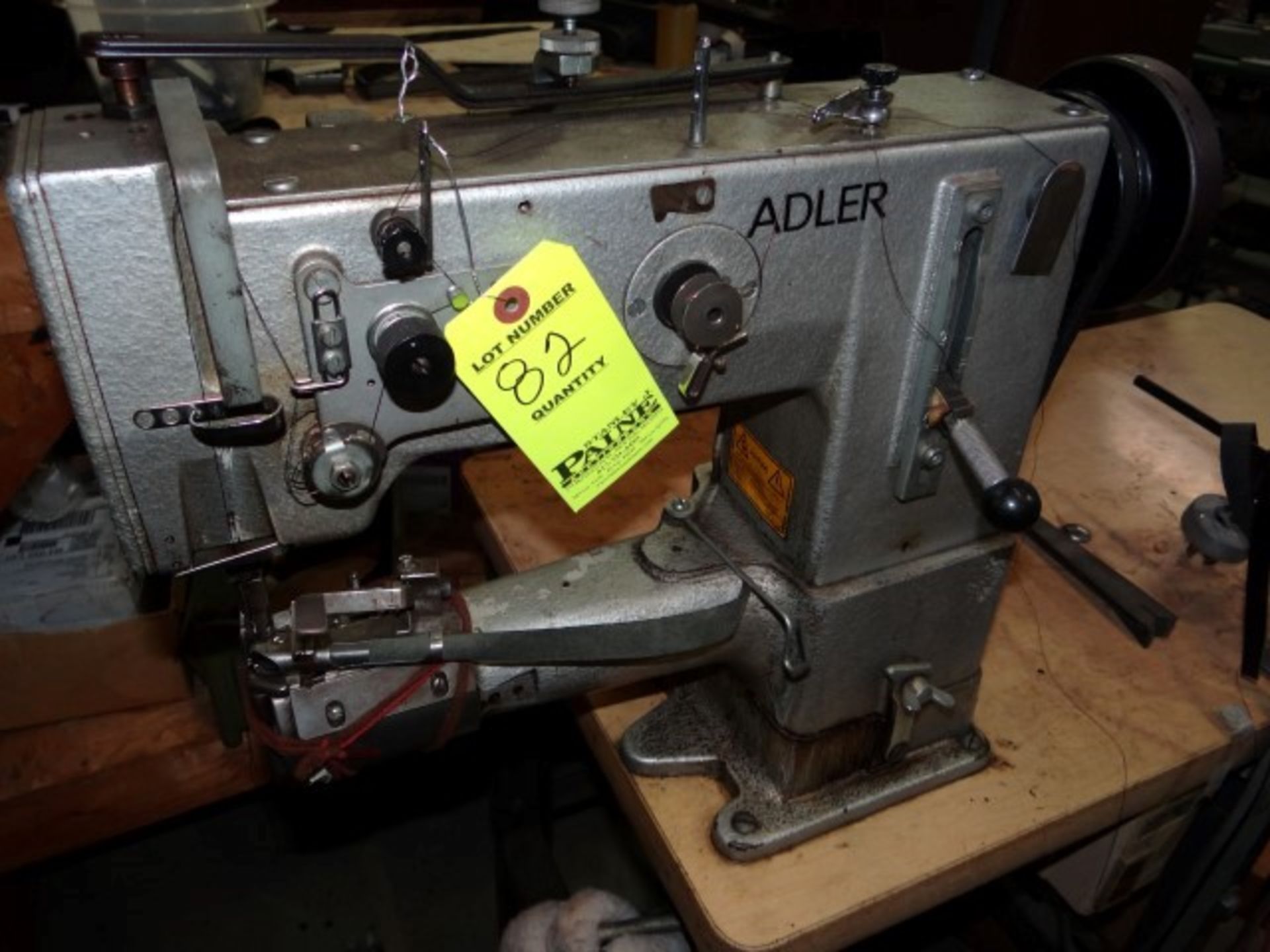 Adler Free Arm Industrial Sewing Machine K269-373. S/N 532035. This Machine Comes with Custom 3/4"