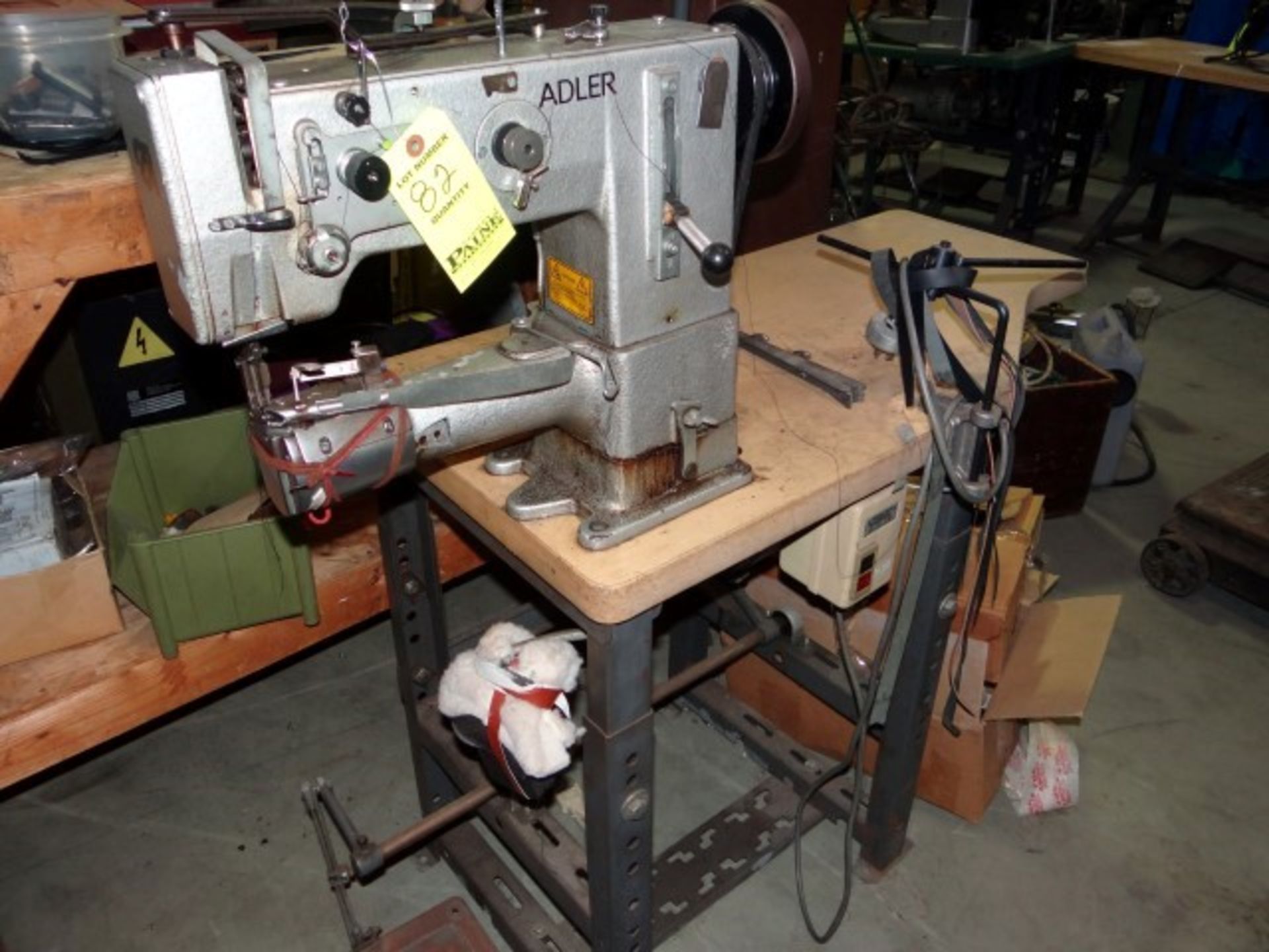 Adler Free Arm Industrial Sewing Machine K269-373. S/N 532035. This Machine Comes with Custom 3/4" - Image 2 of 2