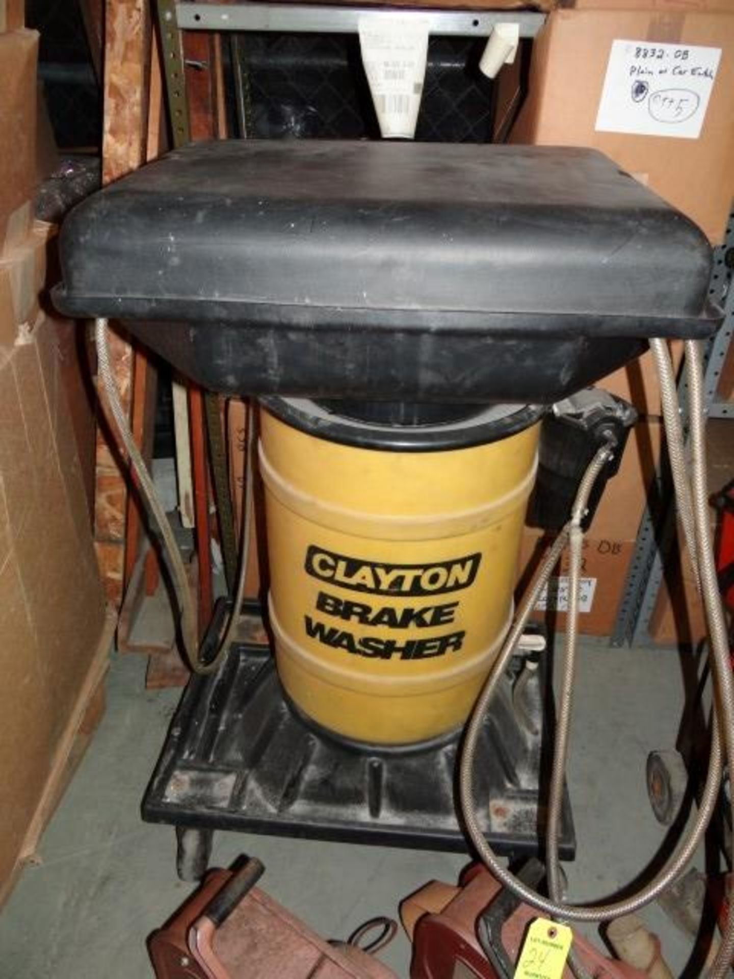 Clayton Brake Washer