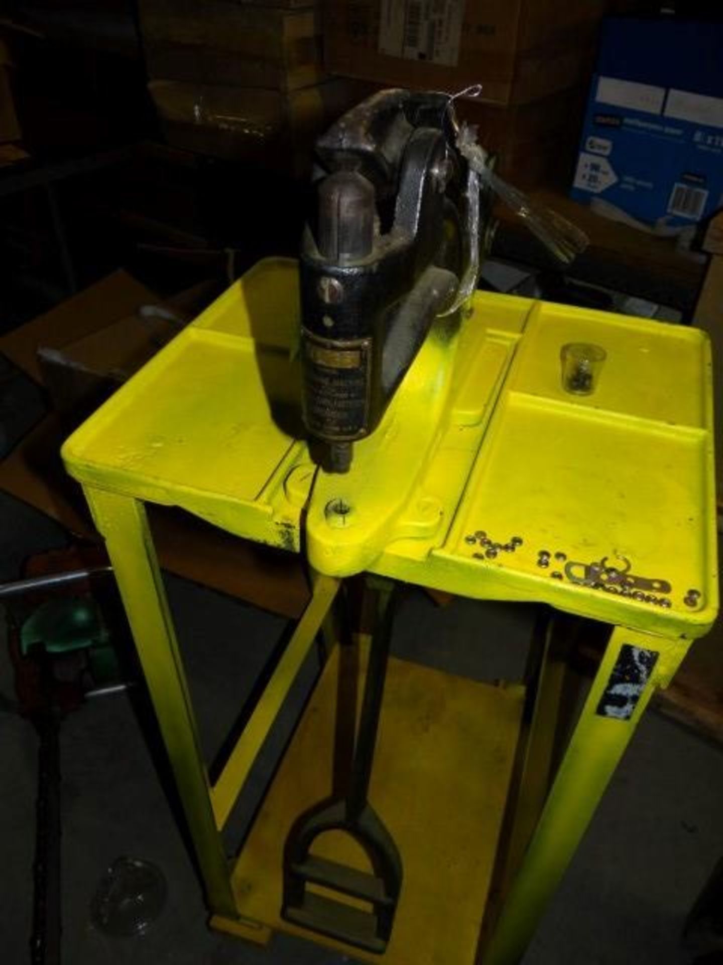 United Carr 235 Foot Powered Press Punch Attaching Machine - Image 2 of 2