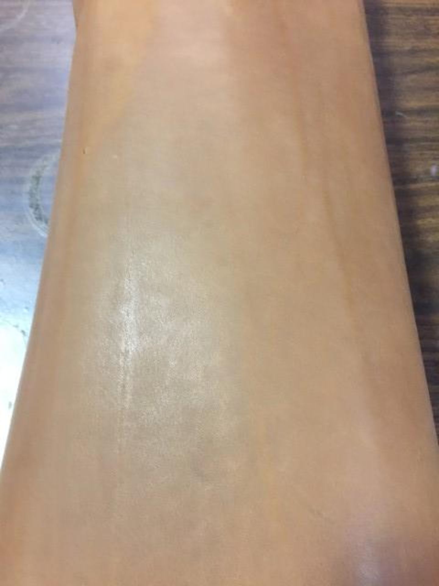 (60) Sq. Ft., 6 Oz. Light Brown Nu-buc Leather Sides