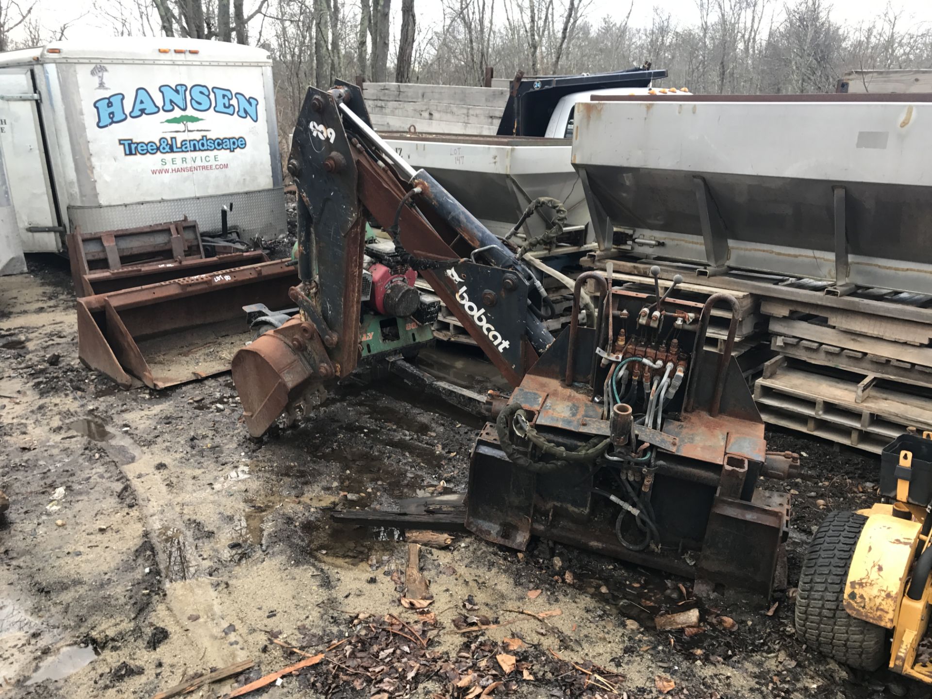 2002 Bobcat S185 Turbo Diesel Skid Steer #519032858 w/ Tire Mtd Tracks, AC/Heat,NoBack (NO BUCKET - Image 8 of 8