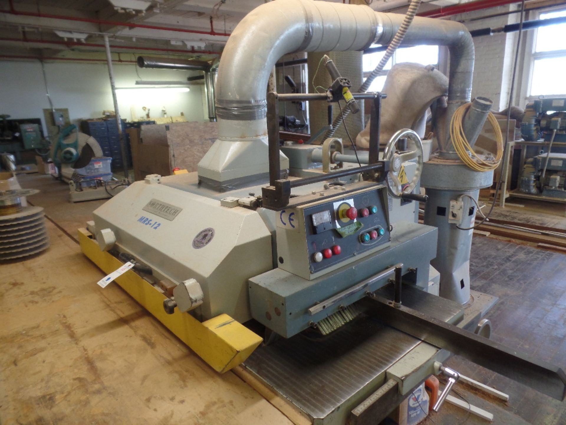 2006 Northtech #MRS 12 Gang Rip Saw w/Laser & Light (60 HP Motor, 3 Phase, 460V, 78AMP, S/N: 0652046