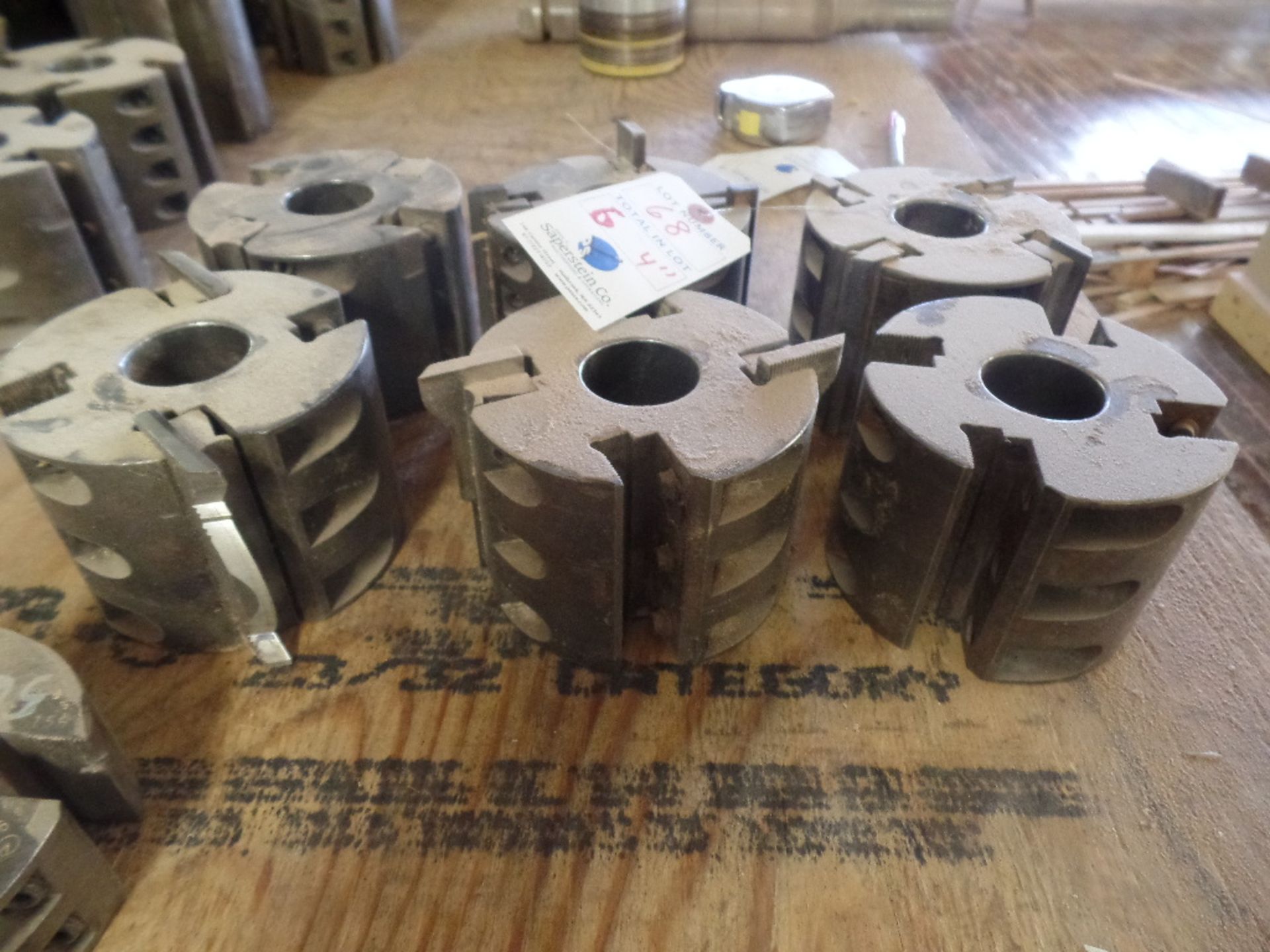 (6) 4" Moulder Blade Holders