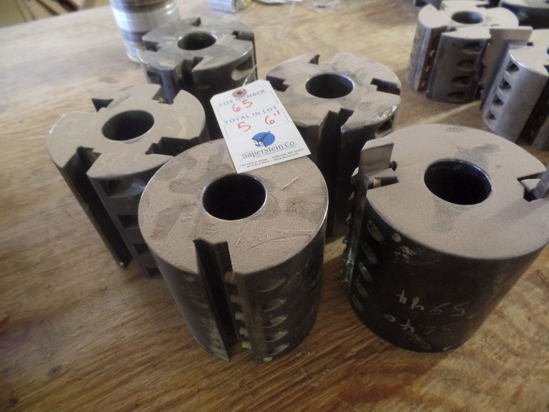 (5) 6" Moulder Blade Holders