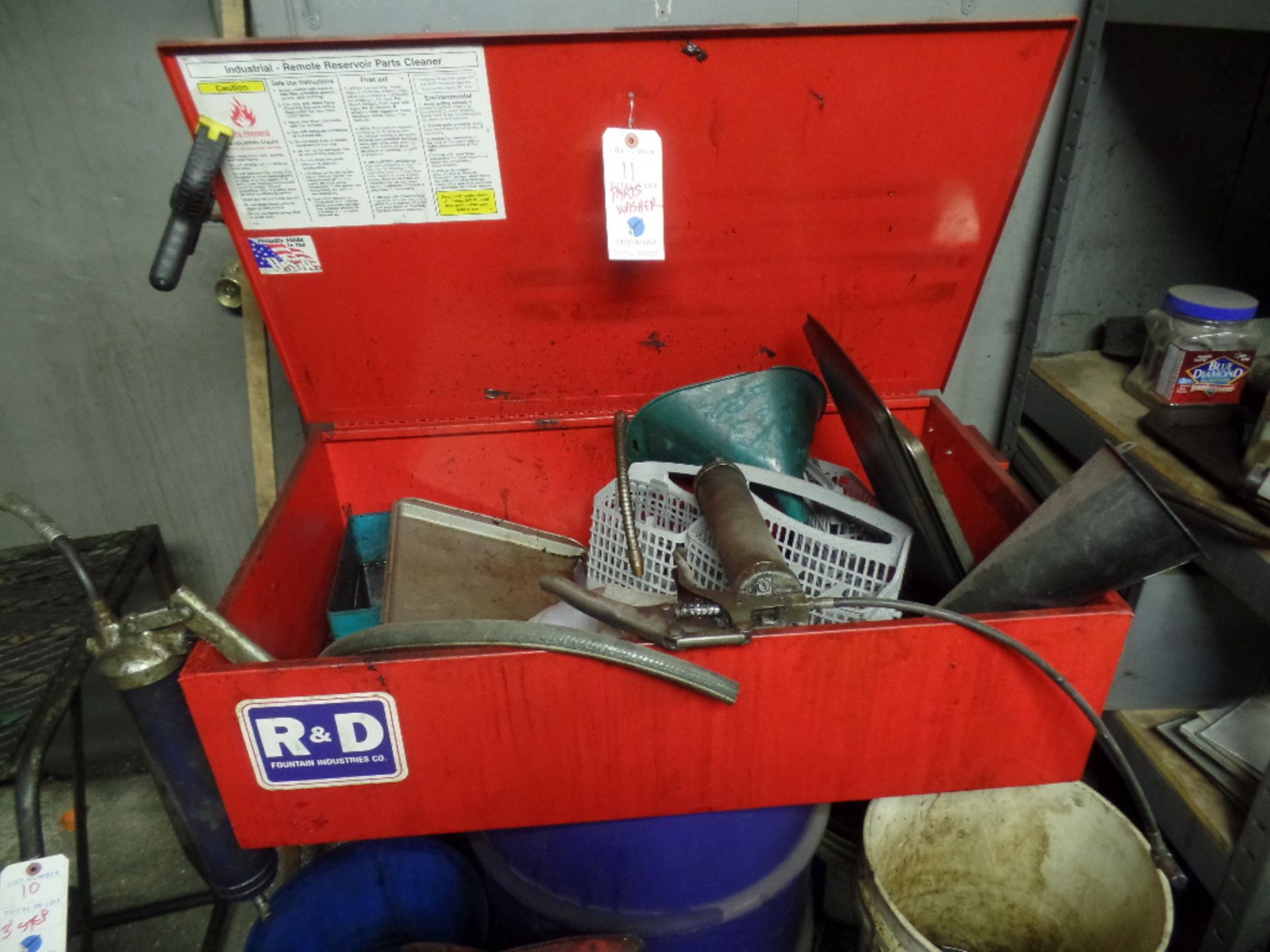 R+D Parts Washer