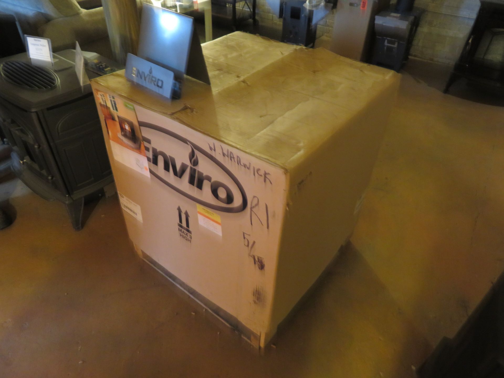 Enviro Empress #1-FS-P Empress FS Pellet Stove (See Tags) (NIB) - Image 3 of 3