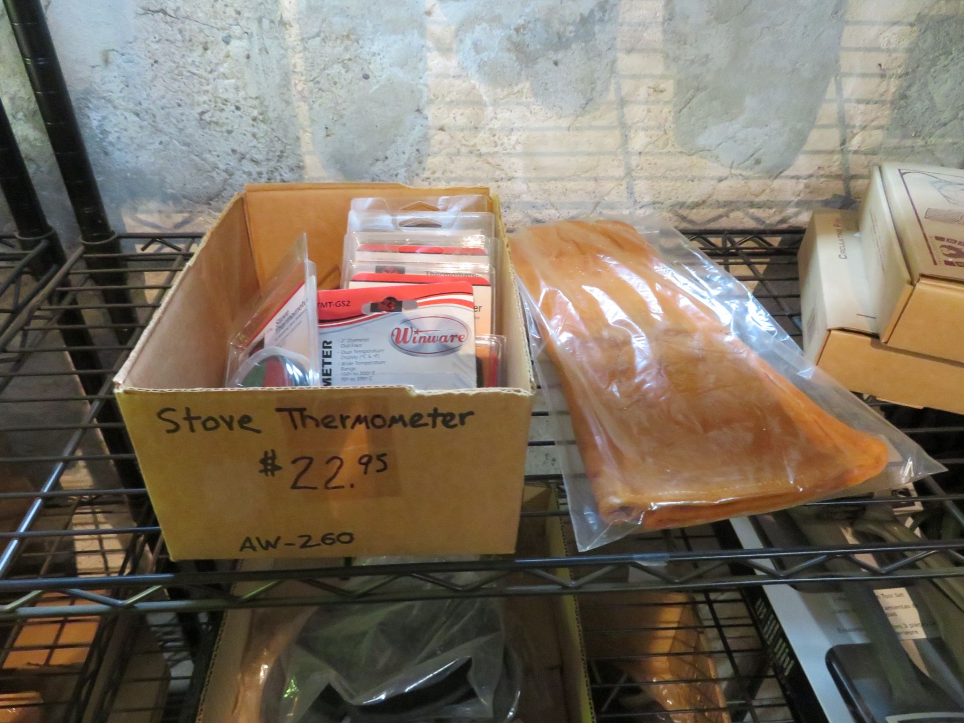 [LOT] Supplies on 1 Section of Metro Shelving C/O Stove Polish Liquid, Grill Components, Gel Flame - Image 4 of 6