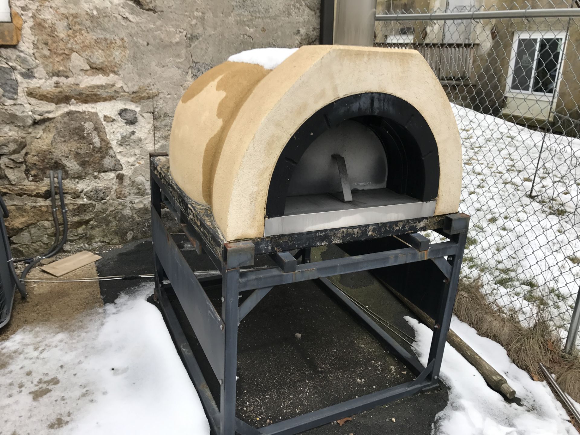 Custom Made Outdoor Pizza Oven w/Stand