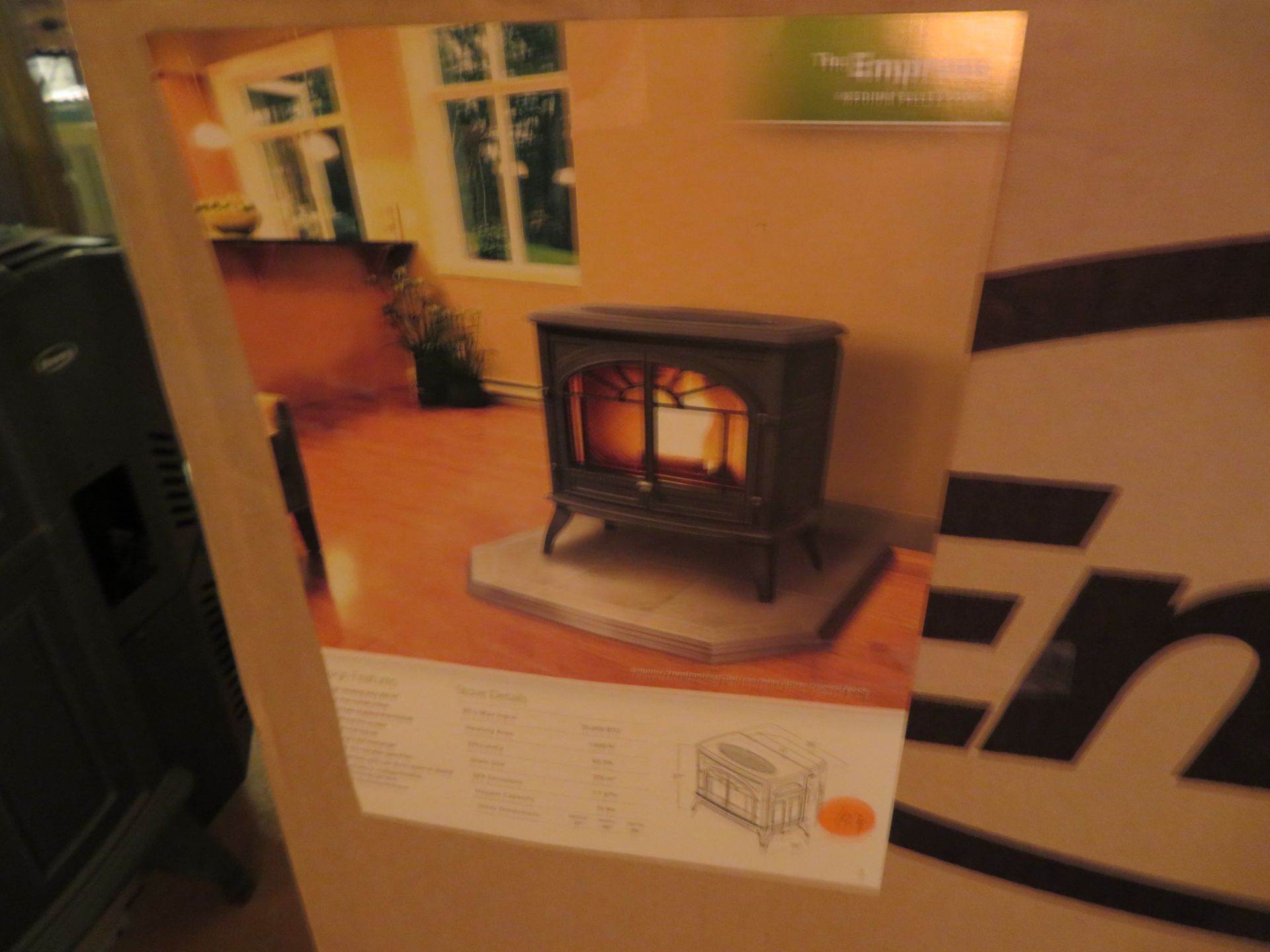 Enviro Empress #1-FS-P Empress FS Pellet Stove (See Tags) (NIB)