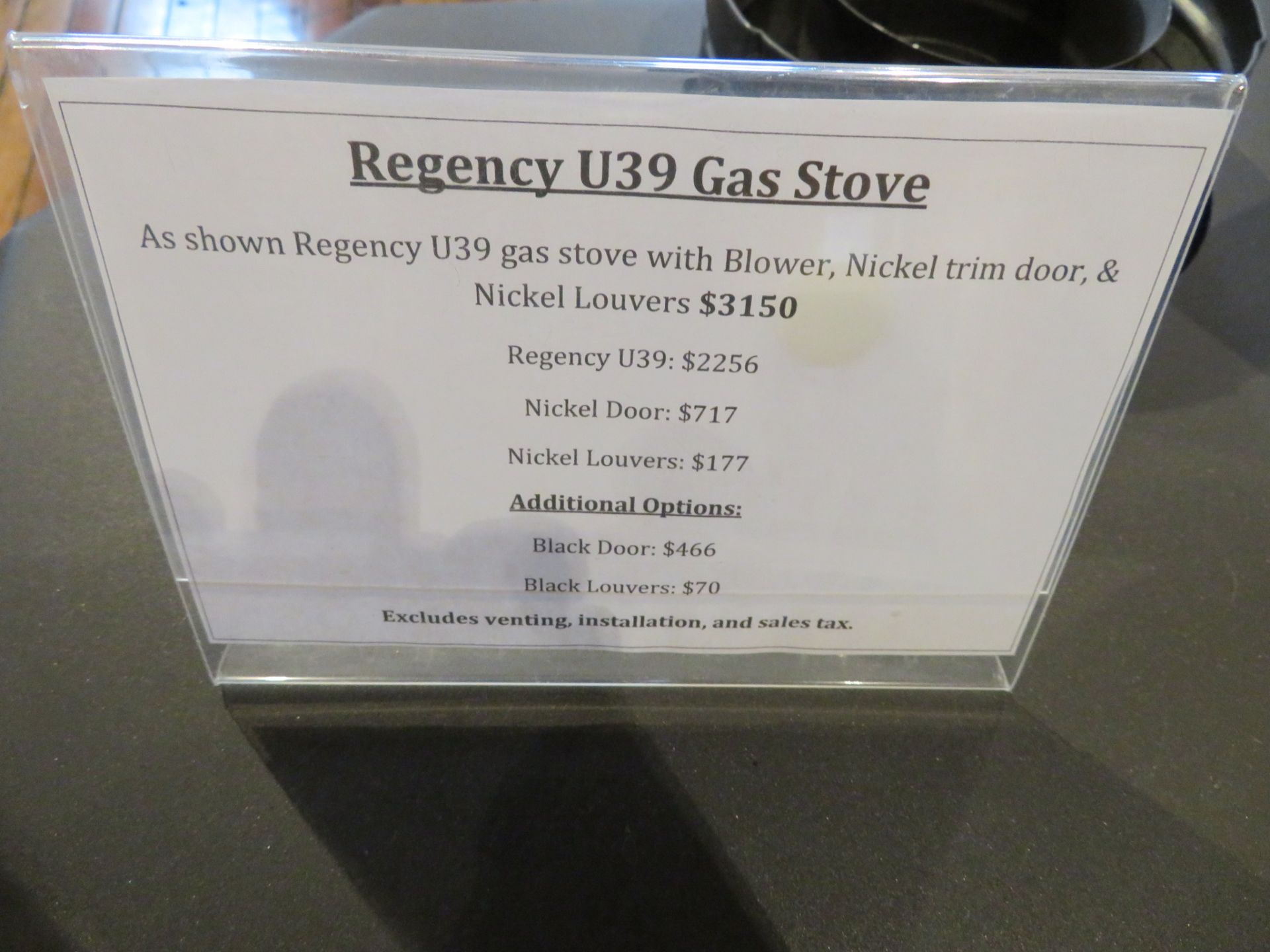 Regency #U39 Gas Stove (See Tags) (Orig Retail: $3,150) - Image 3 of 5