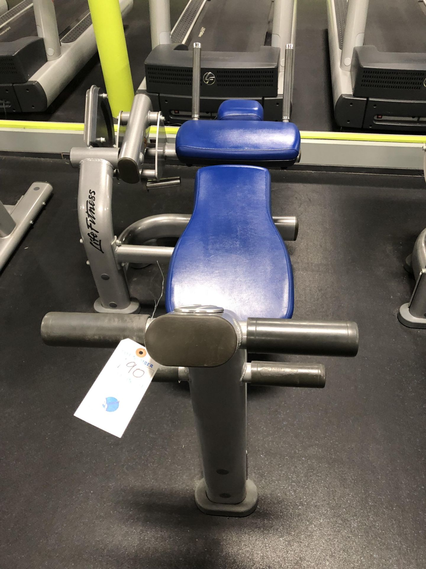 Life Fitness Weighted Ab Bench (No Weights)