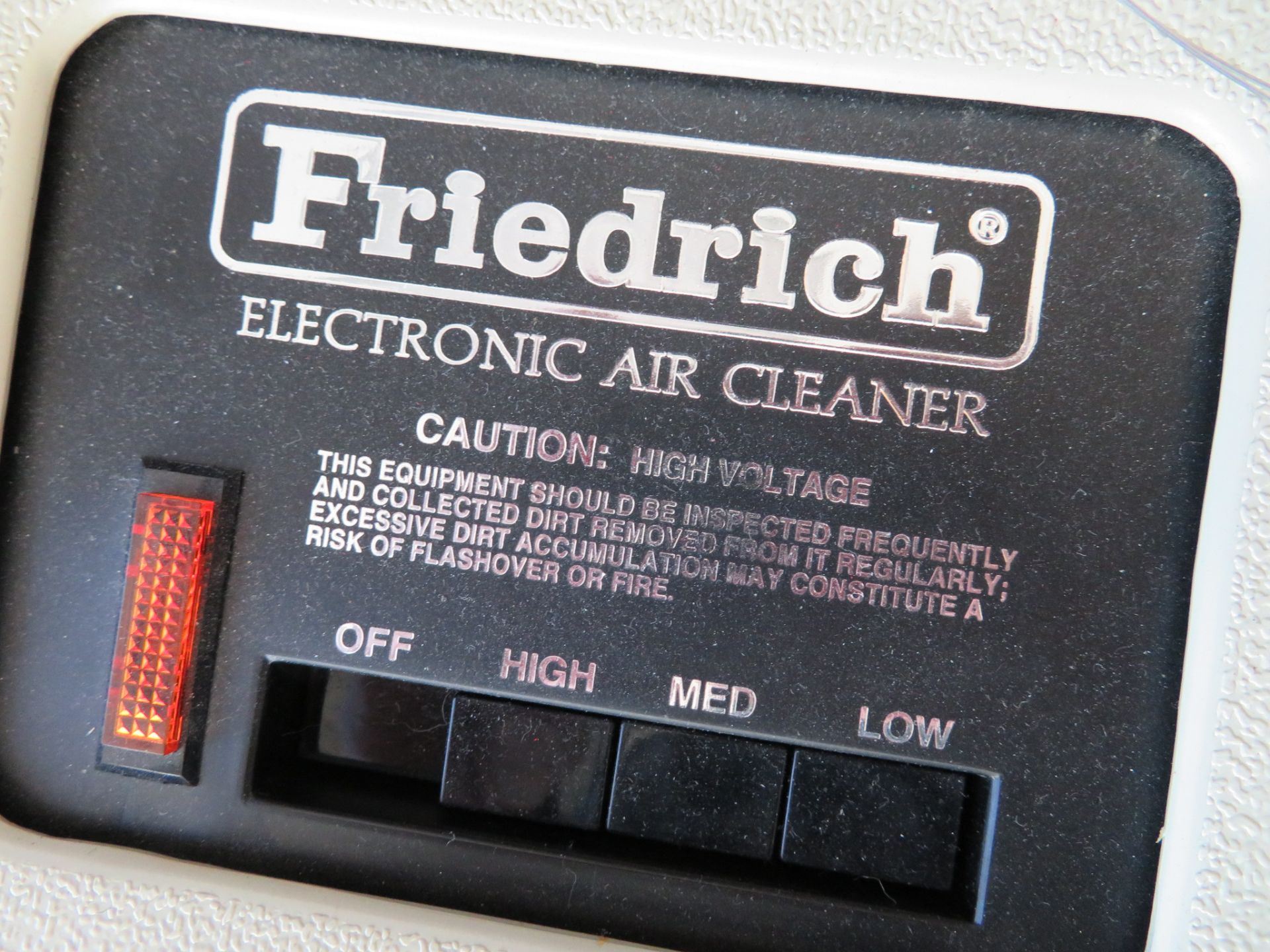 Friedrich Electronic Air Cleaner - Image 2 of 2