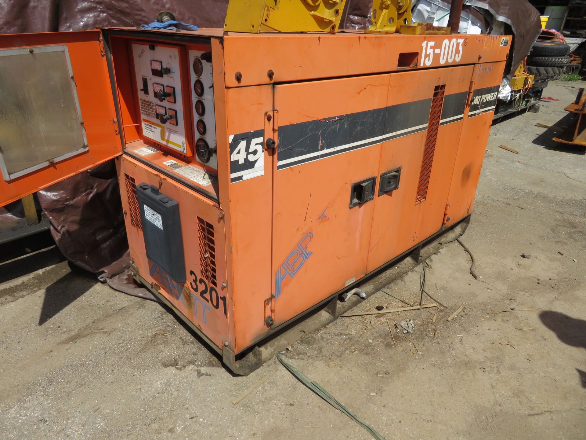 MQ Power #45 High Capacity Diesel Generator, 462V, 4 Cyl. Zexel Diesel Engine, Hrs: 36,793