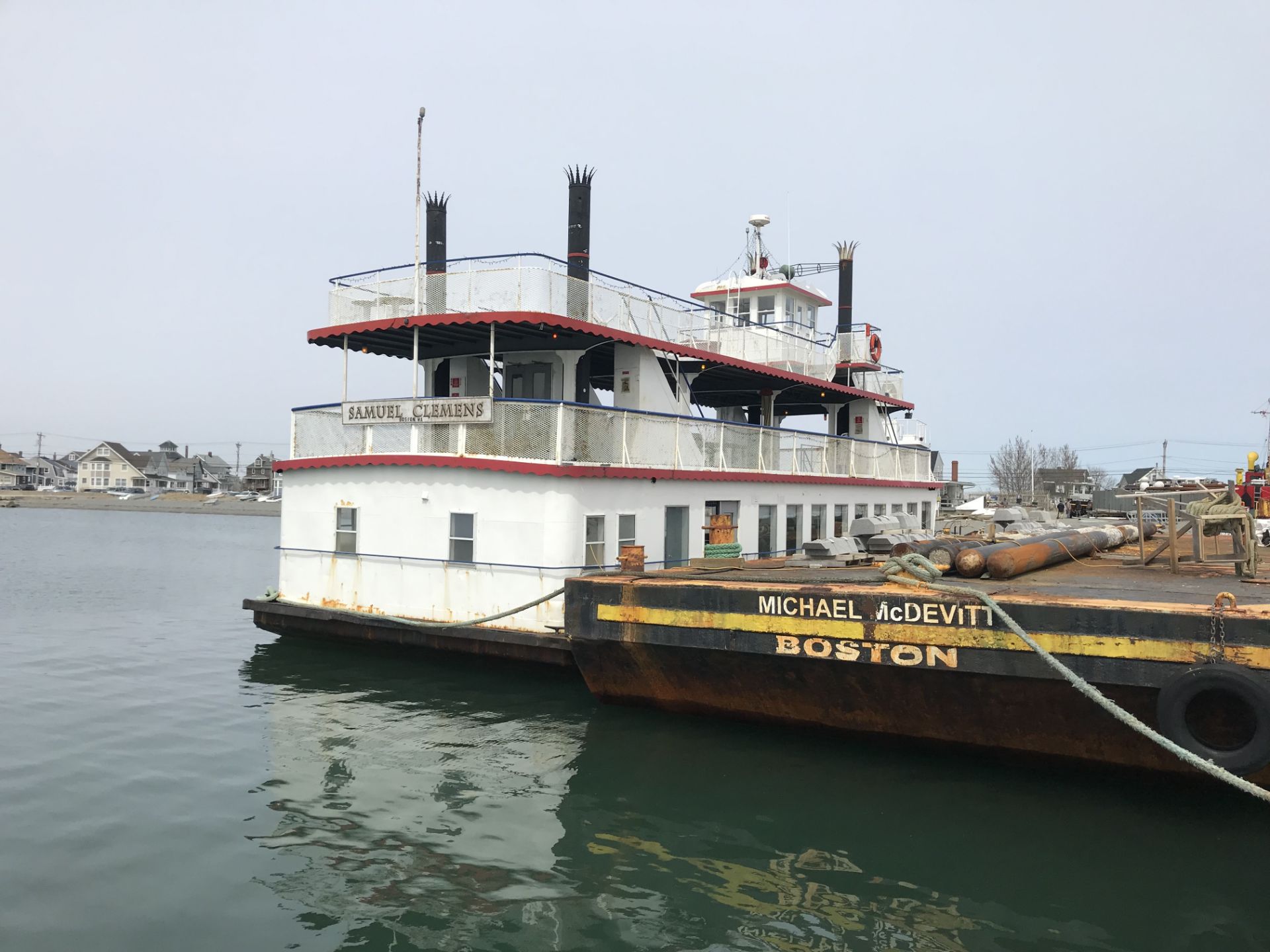 25' PUSH BOAT - 45' CREW BOAT - 73' TUGBOAT - (2) OCEAN BARGES - MARINE EQUIPMENT - Image 4 of 33