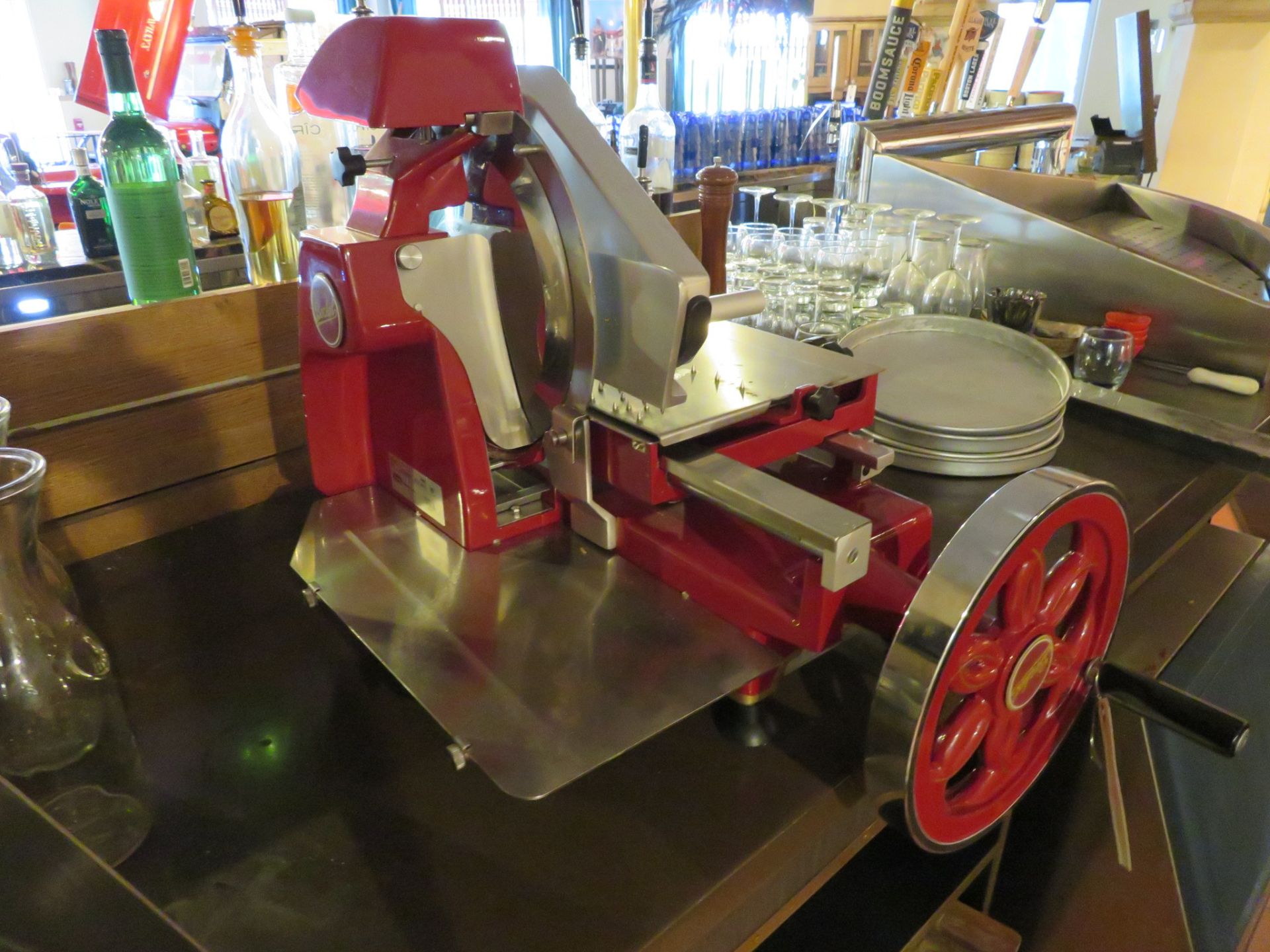 Berkel # 300M Manual Prosciutto Fly Wheel Slicer