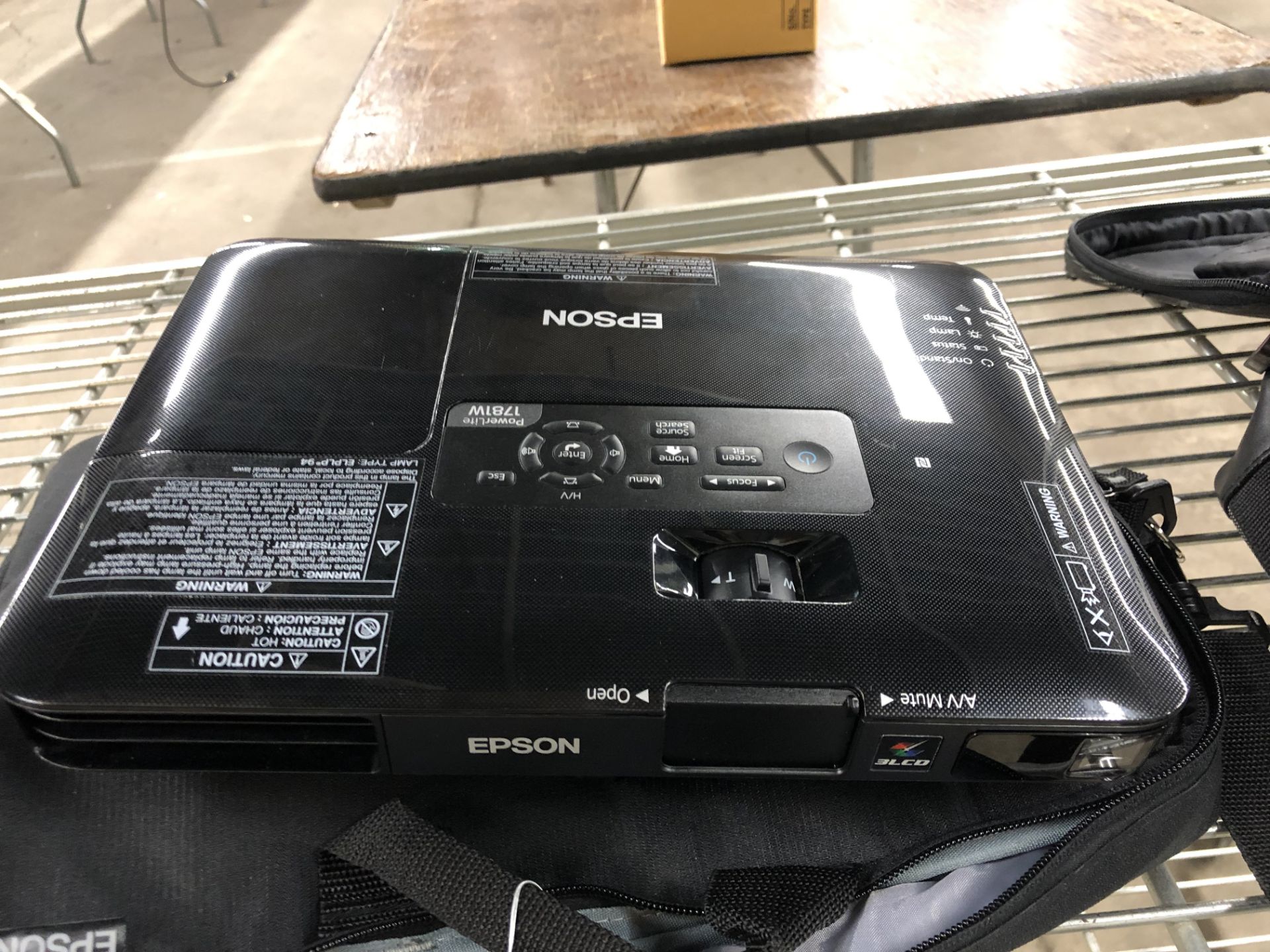 Epson H794A Projector w/ Case