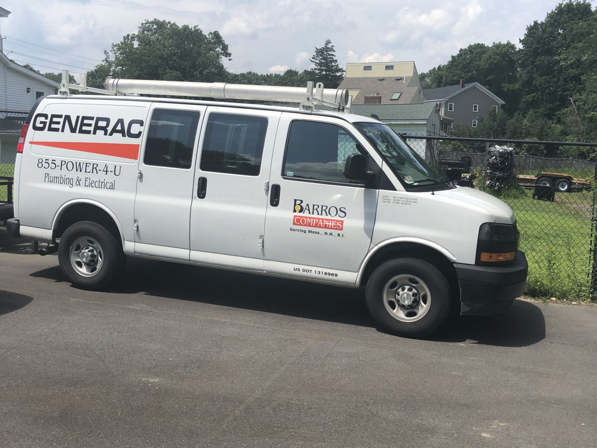 2018 Chevrolet Express Van w/Sec. Grate Shelving & Roof Rack, Odom: 18,700, Vin#: See Desc (TITLE) - Image 2 of 10