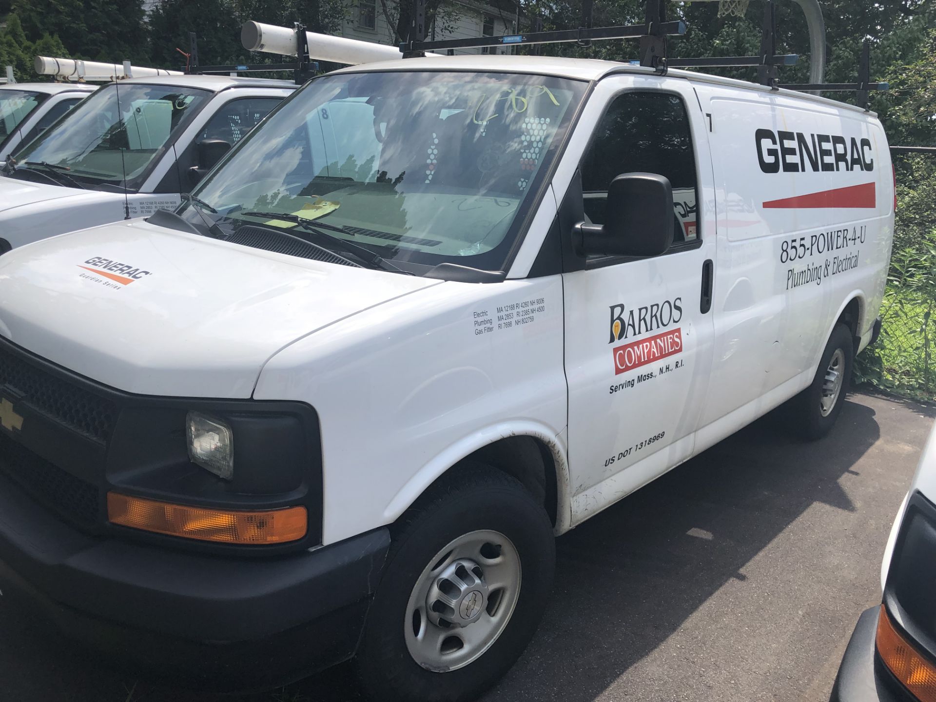 2016 Chevrolet Express Van w/Sec. Grate Shelving & Roof Rack, Odom: 73,995, Vin#: See Desc (TITLE) - Image 3 of 12