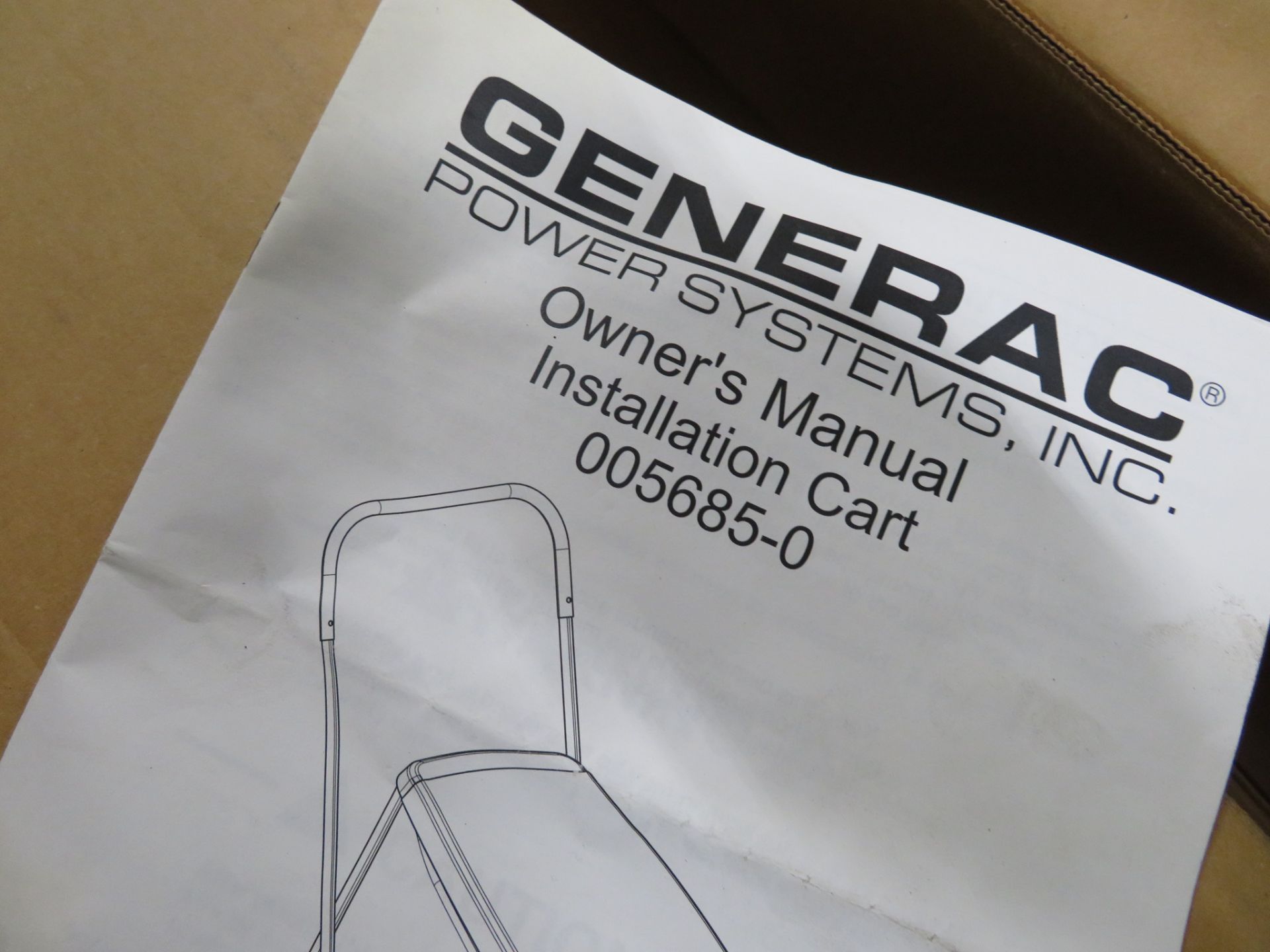 Generac #005685-0 Installation Carts (NIB)