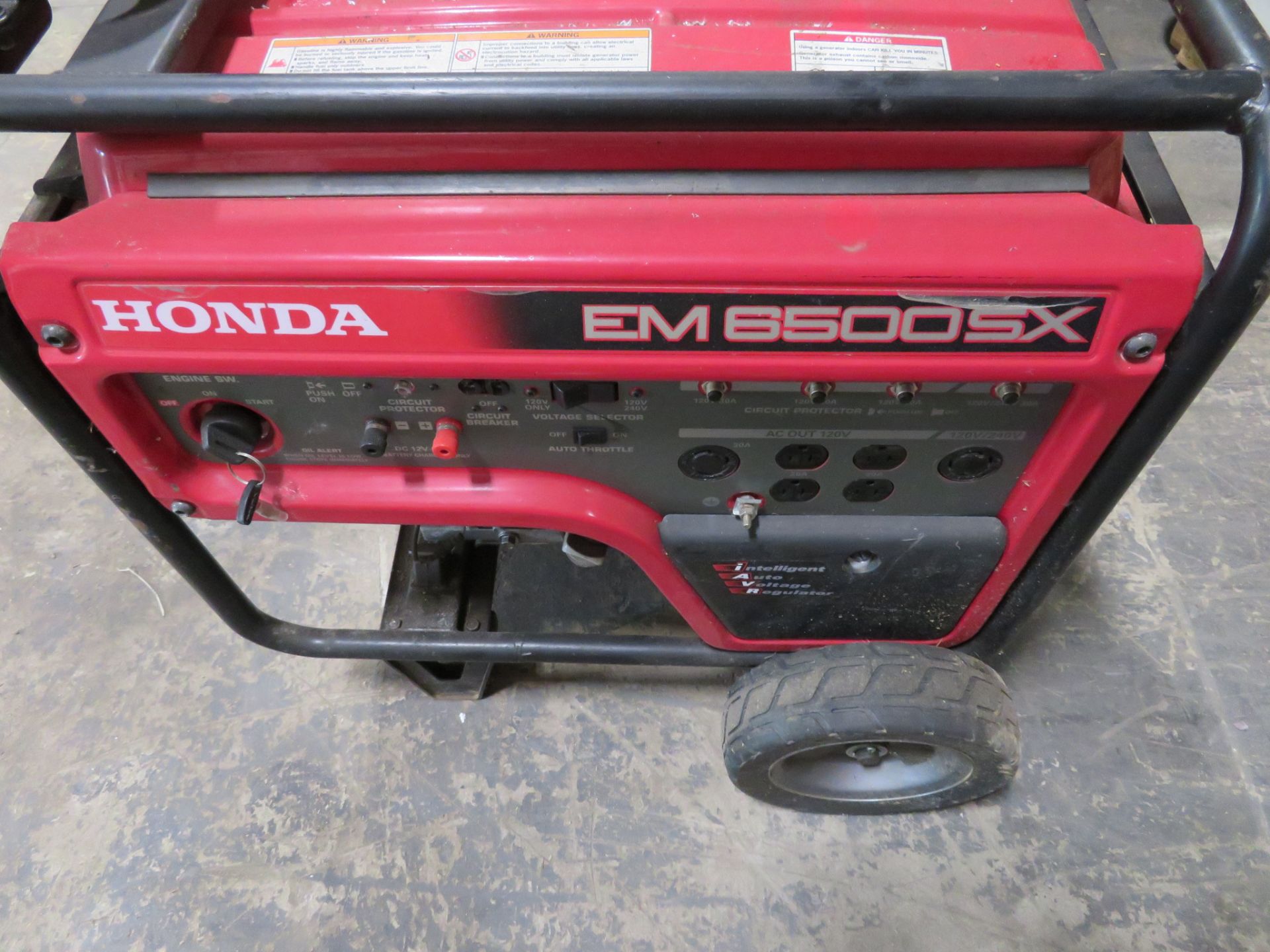 Honda #EM6500SX Gas Powered Portable Generator