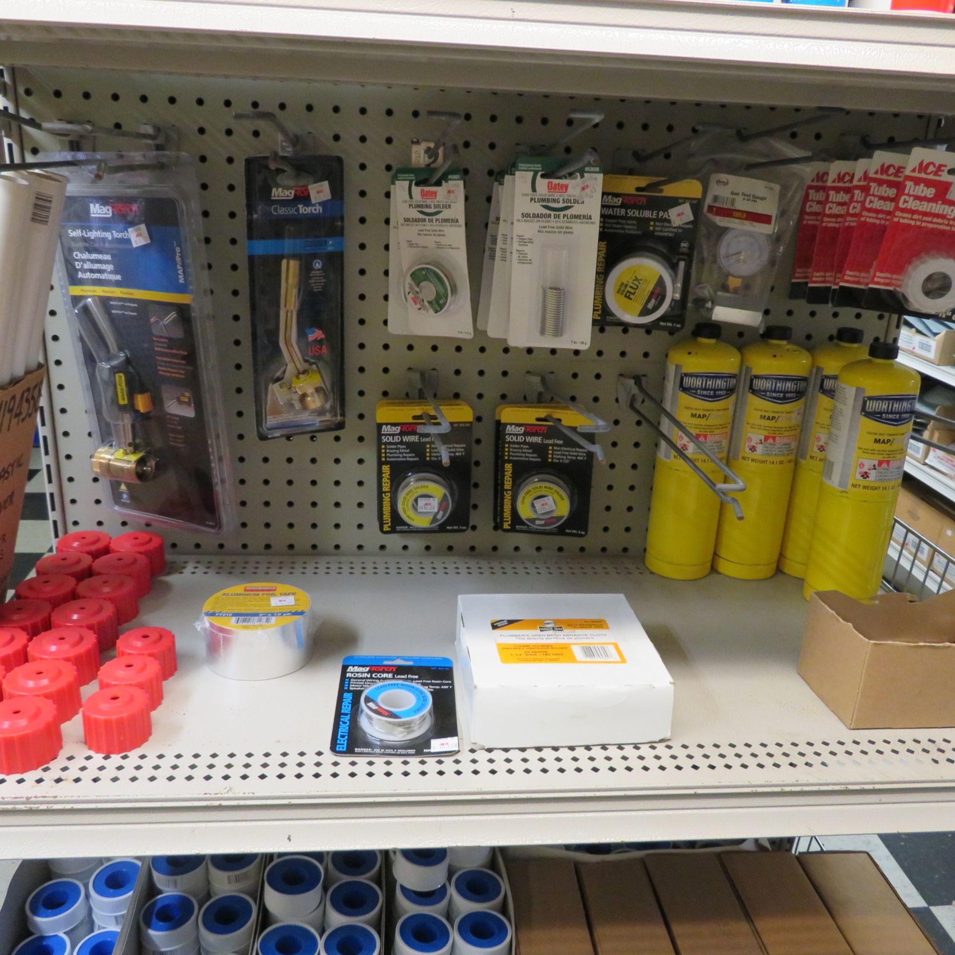 {LOT} Pond Supplies, Sinks, Sprinkler Supplies, Asst. Bathroom & Plumbing Accessories, Grab Rails, - Image 8 of 17