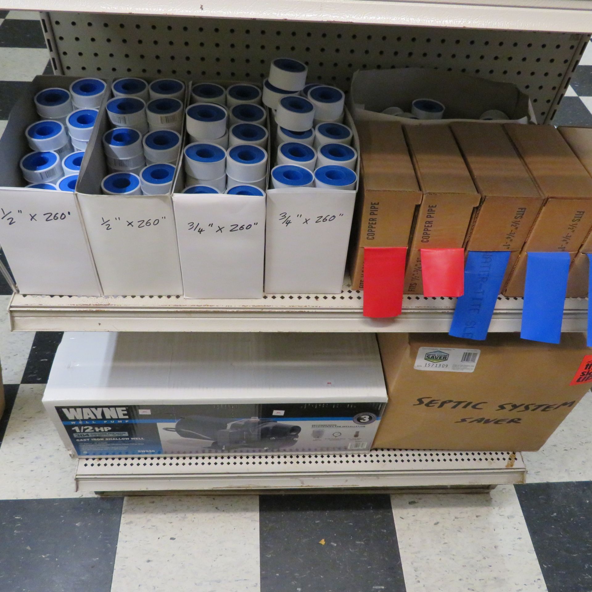 {LOT} Pond Supplies, Sinks, Sprinkler Supplies, Asst. Bathroom & Plumbing Accessories, Grab Rails, - Image 9 of 17