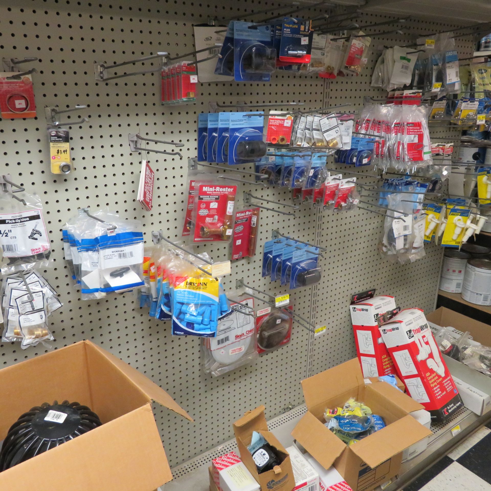 {LOT} Pond Supplies, Sinks, Sprinkler Supplies, Asst. Bathroom & Plumbing Accessories, Grab Rails, - Image 11 of 17