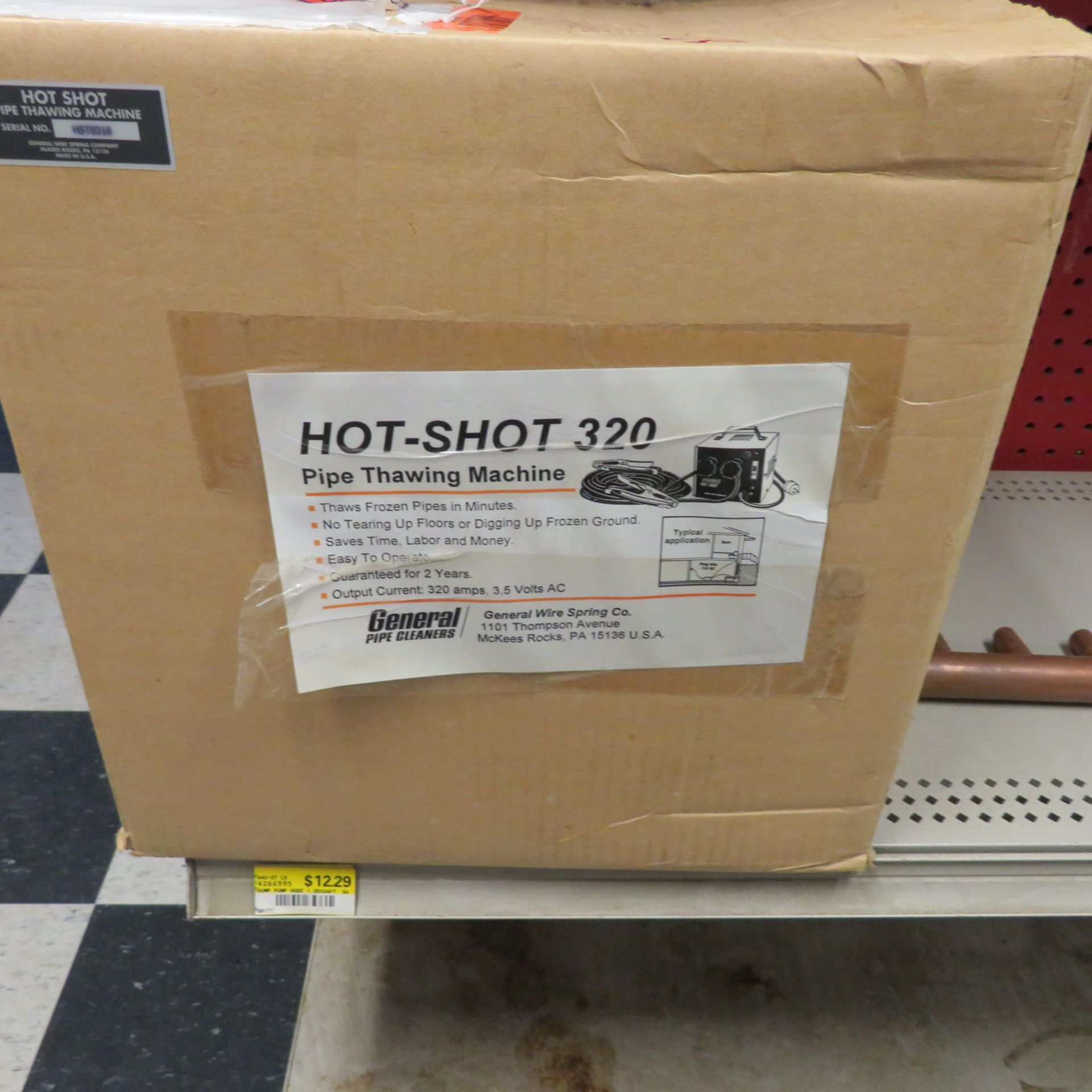 Hot Shot #320 Pipe Thaw Machine