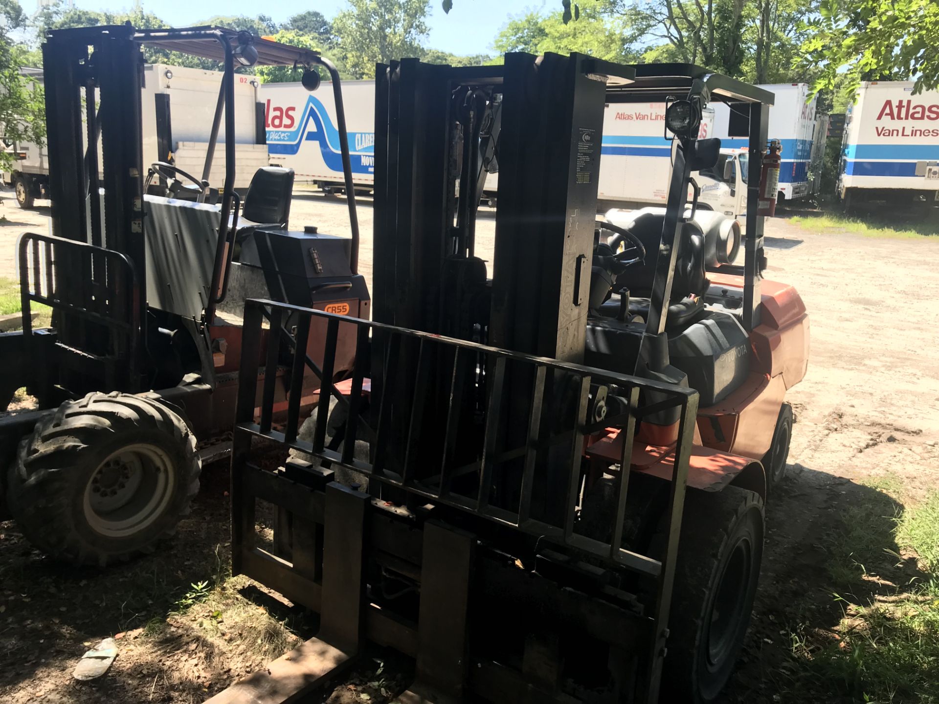 Toyota LP Forklift #7FGU45 10,000lb. Cap. w/Triple Mast, Dual Front Tires & Sideshift, Hrs: 4,172 ( - Image 8 of 8