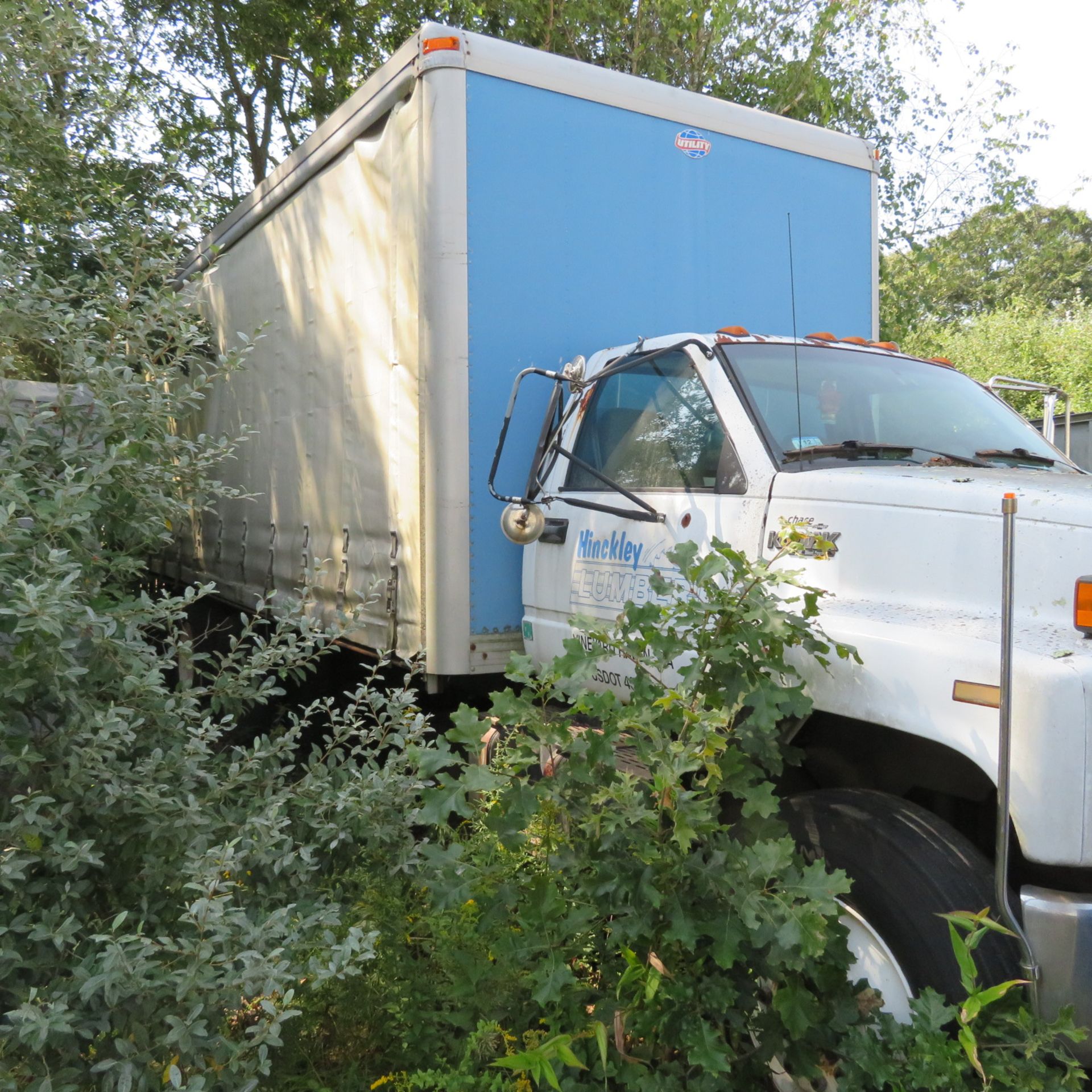 1994 Chevrolet Kodiak United Model C7, 10 Wheel, Cat Diesel, Manual Trans, 26' Box Truck w/Curtain - Bild 3 aus 6