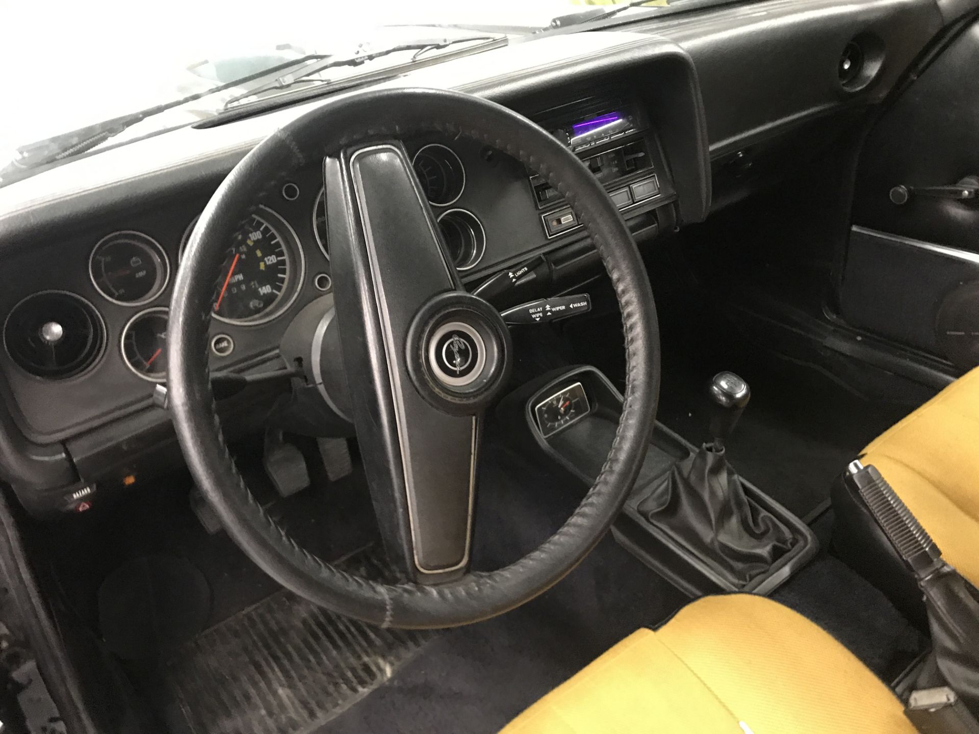 1976 Mercury Capri Coupe, Restored and Autographed By MIKE & ANT of “WHEELER DEALERS”, V6 Engine, - Image 11 of 13