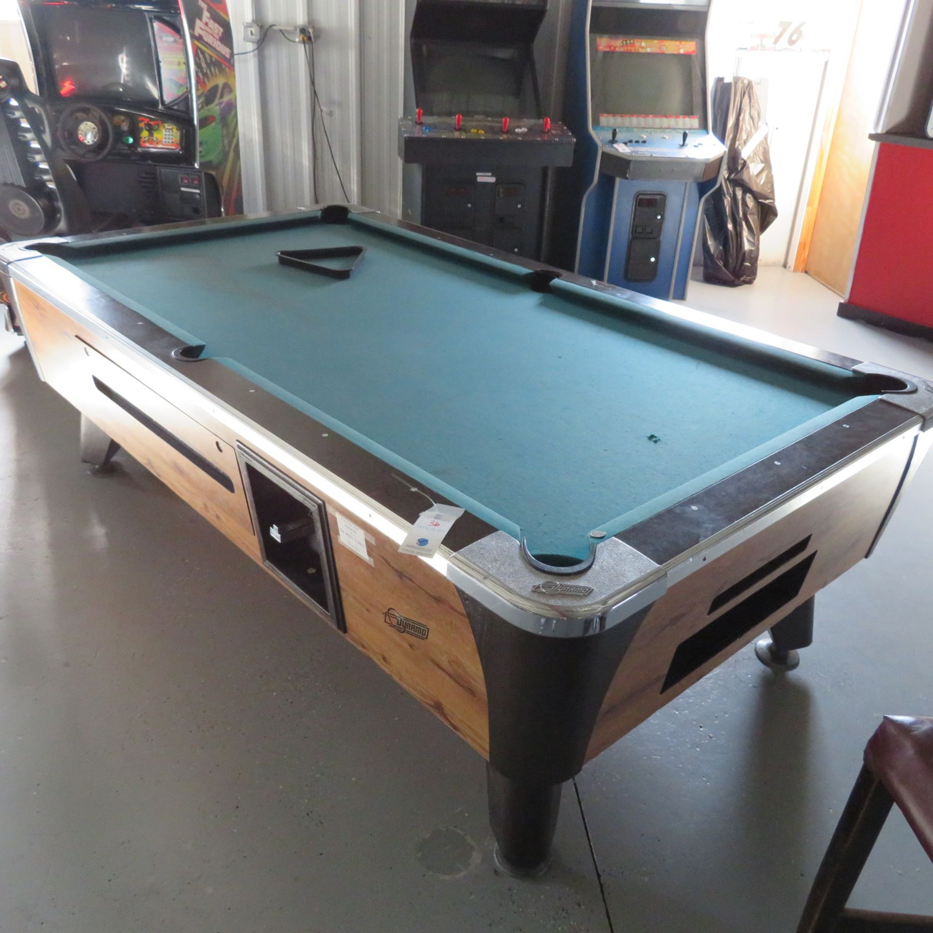 Dynamo Token Operated Pool table