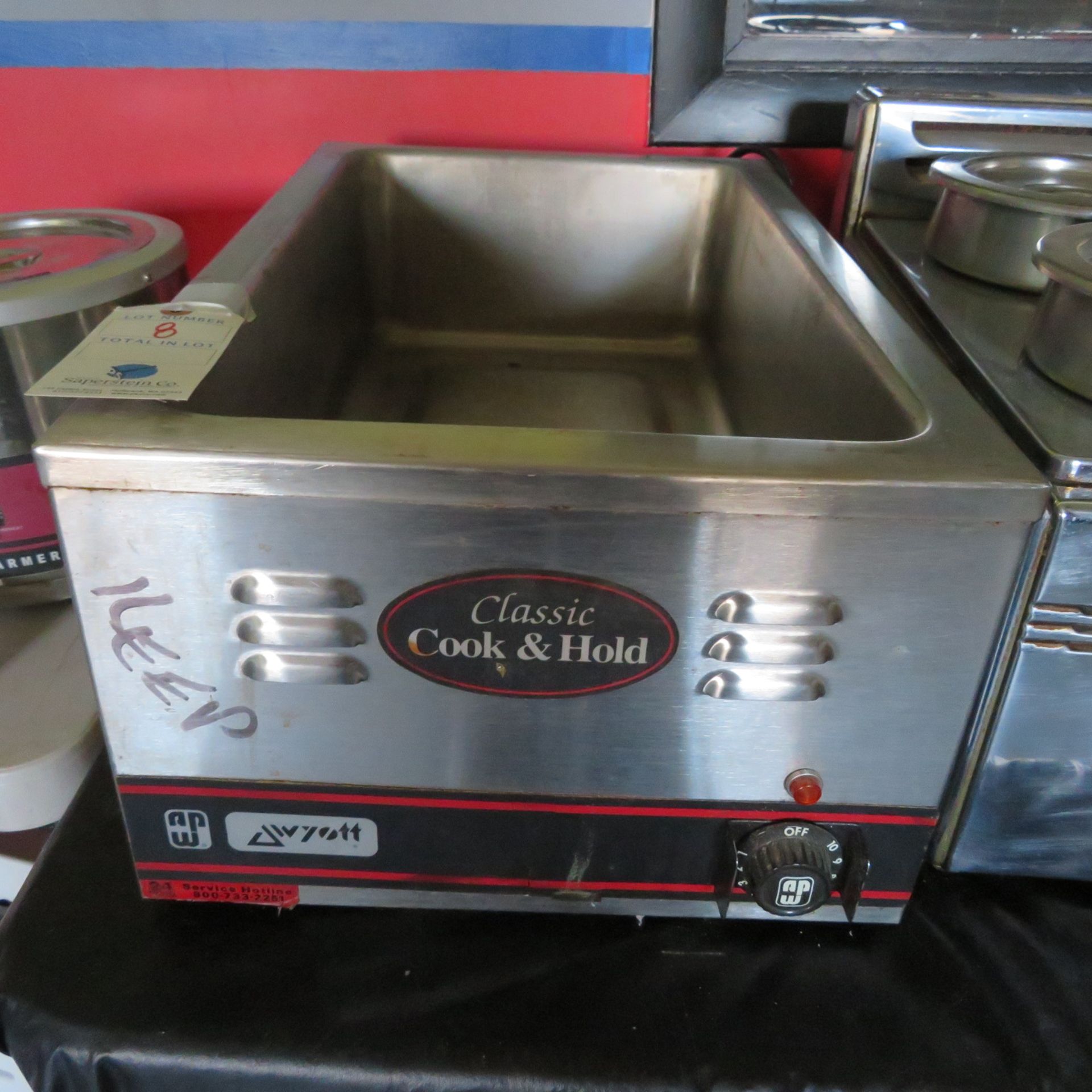 Wyott Counter Top full Pan Warmer