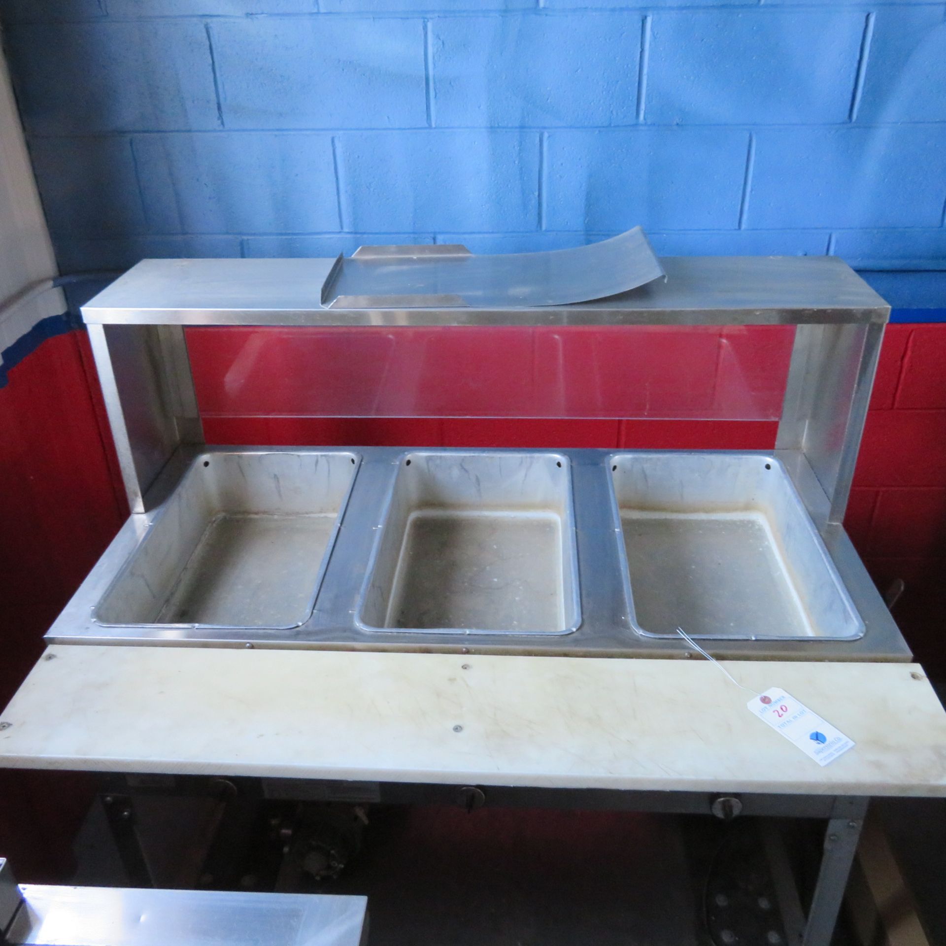 Supreme 3 Full Pan Portable Electric Steam Table